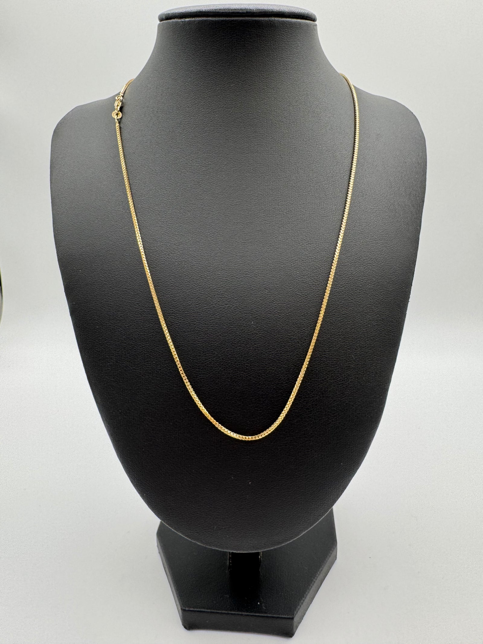 1.2mm Franco Chain 20 inches (PLAIN)-JACOJE OVERSTOCK