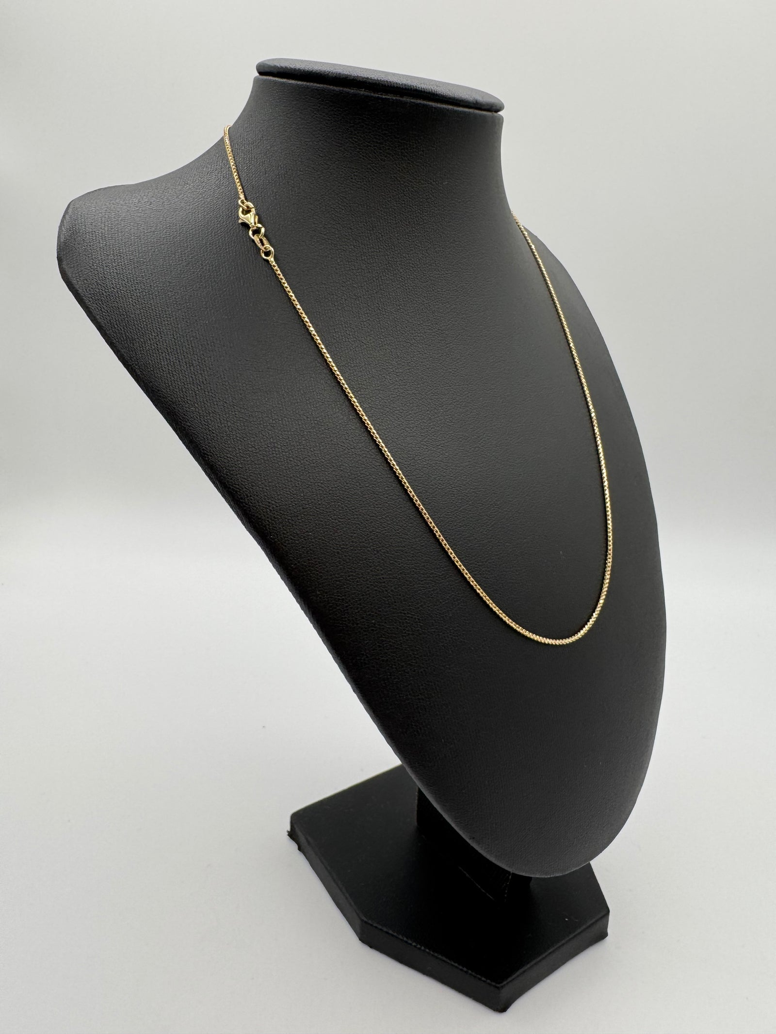 1mm Franco Chain 18 inches (DIAMOND CUT)-JACOJE OVERSTOCK