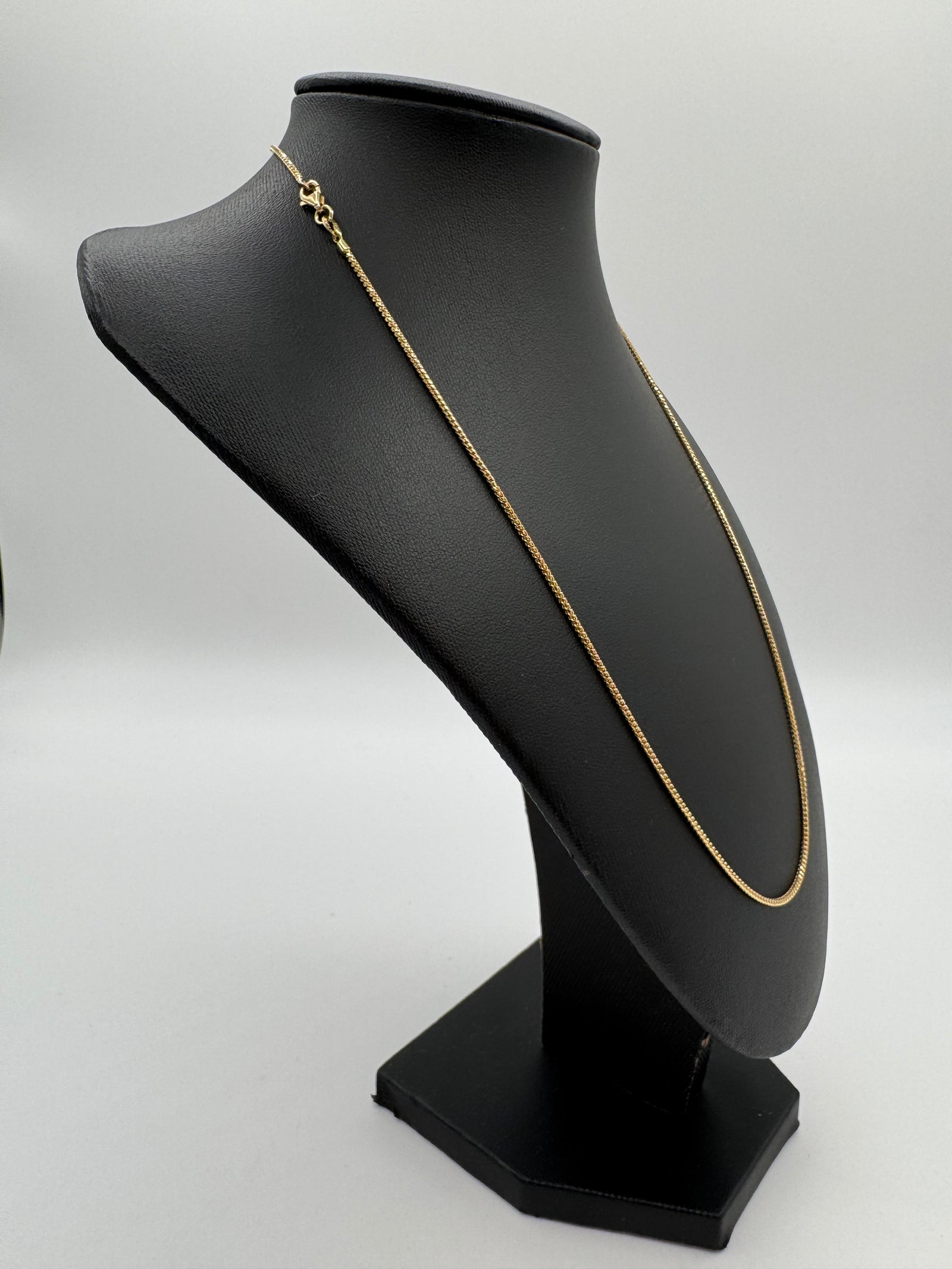 1.2mm Franco Chain 20 inches (DIAMOND CUT)-JACOJE OVERSTOCK