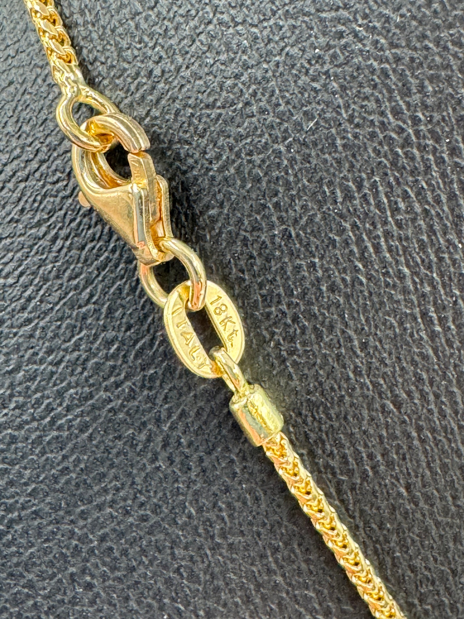 1.2mm Franco Chain 20 inches (DIAMOND CUT)-JACOJE OVERSTOCK