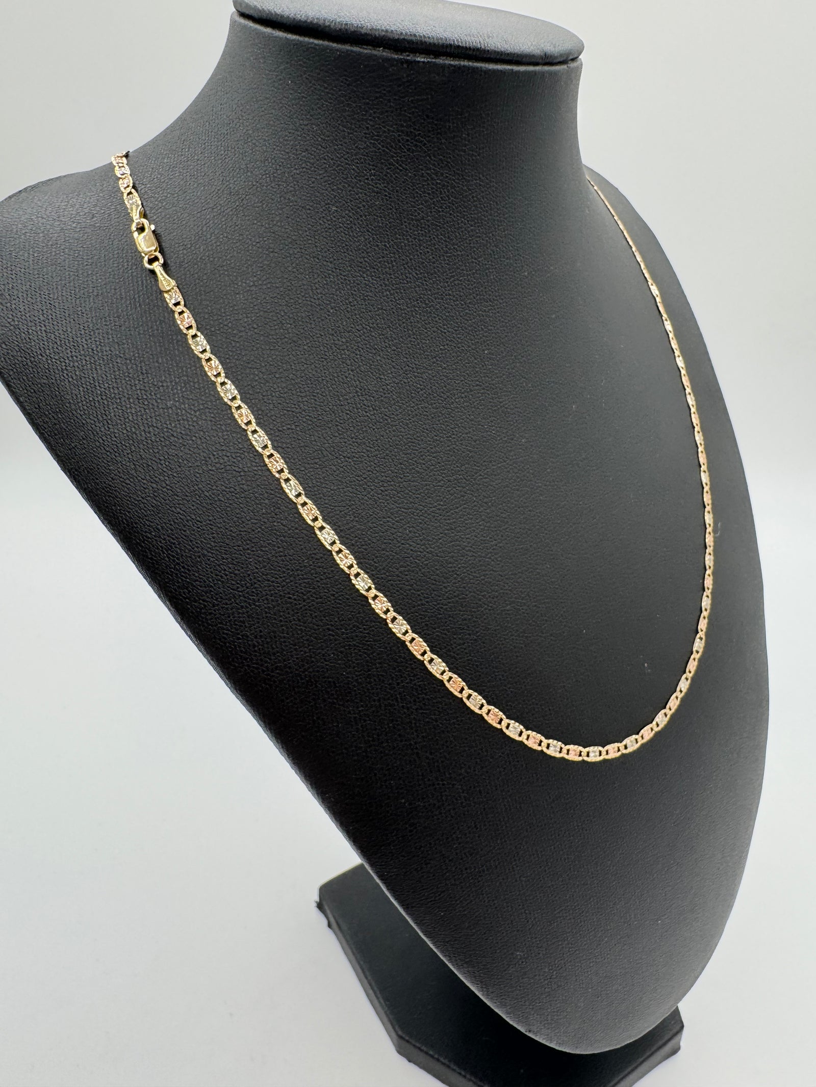2.5mm TRI-COLOR Mariner Chain 20 inches