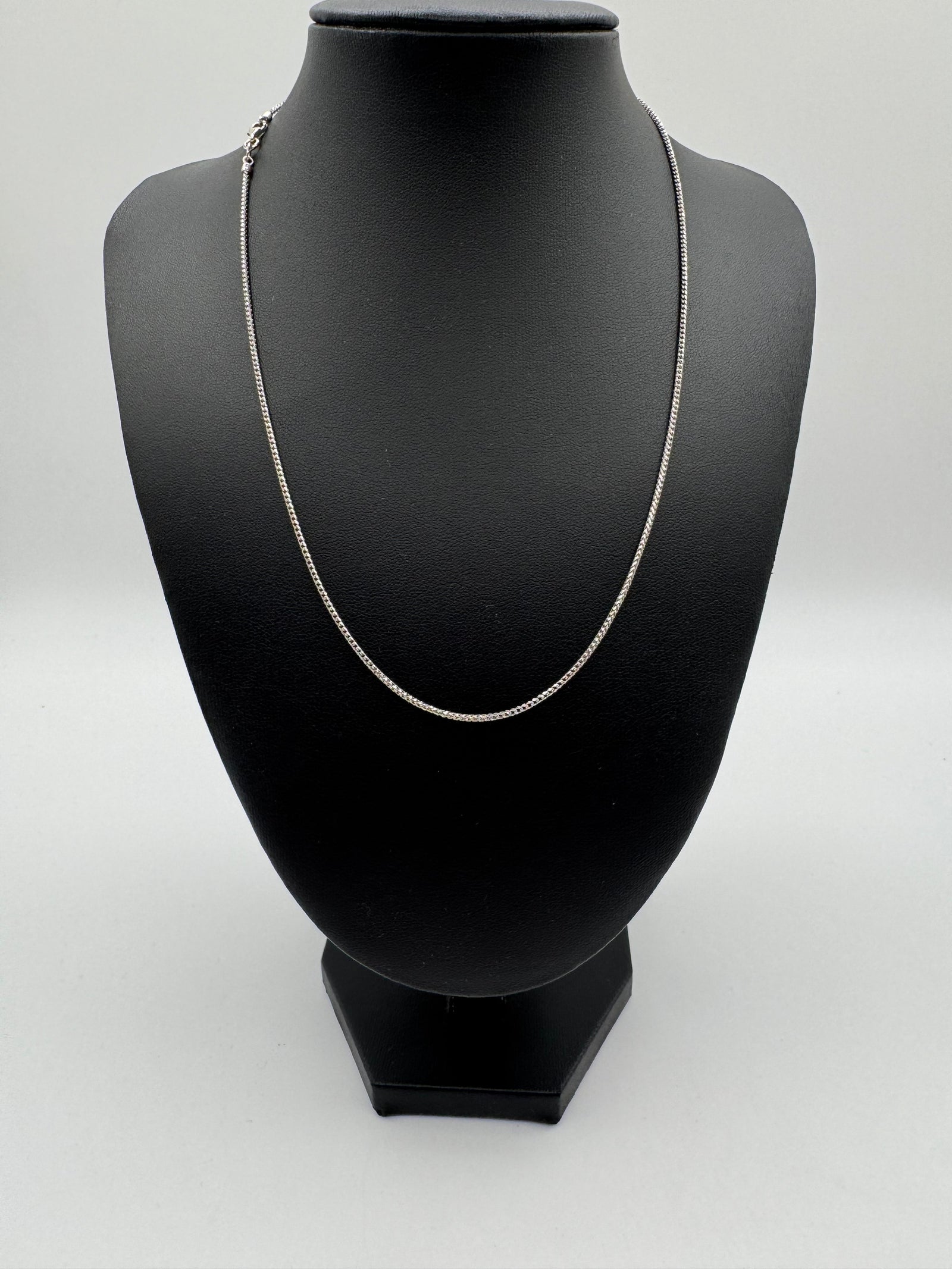 1.2mm Franco Chain 18 inches (DIAMOND CUT)