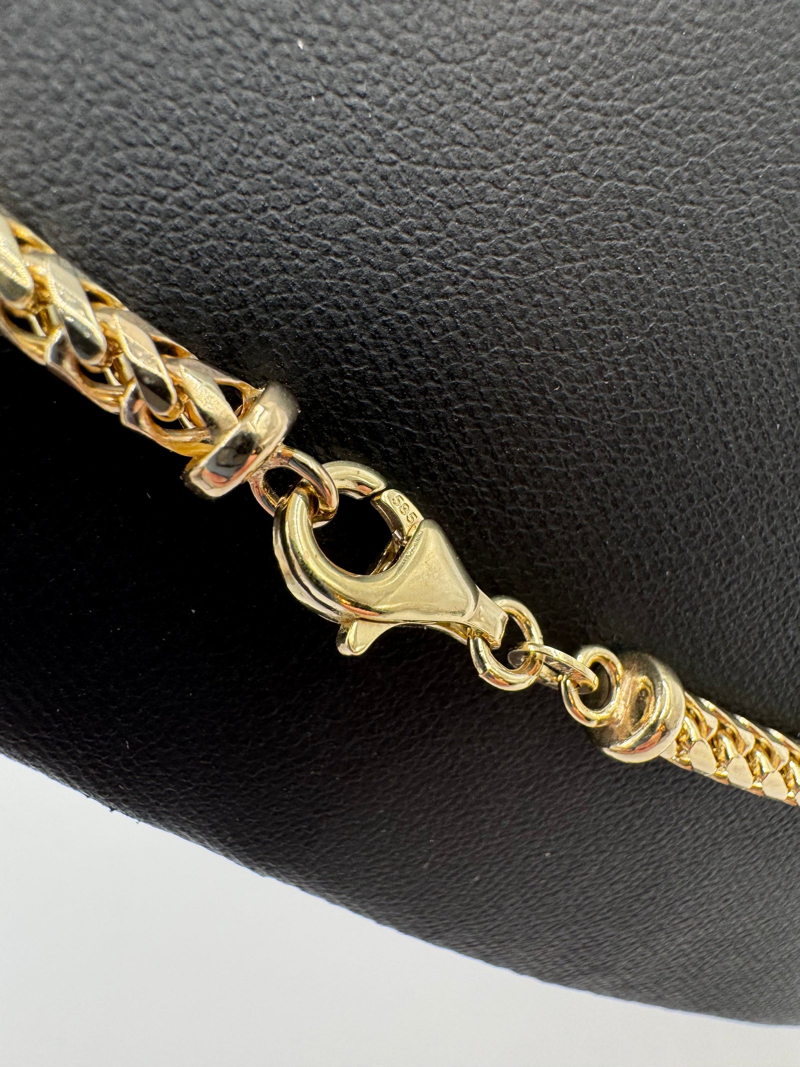 3.5mm Franco Chain (DIAMOND CUT) 21 inches