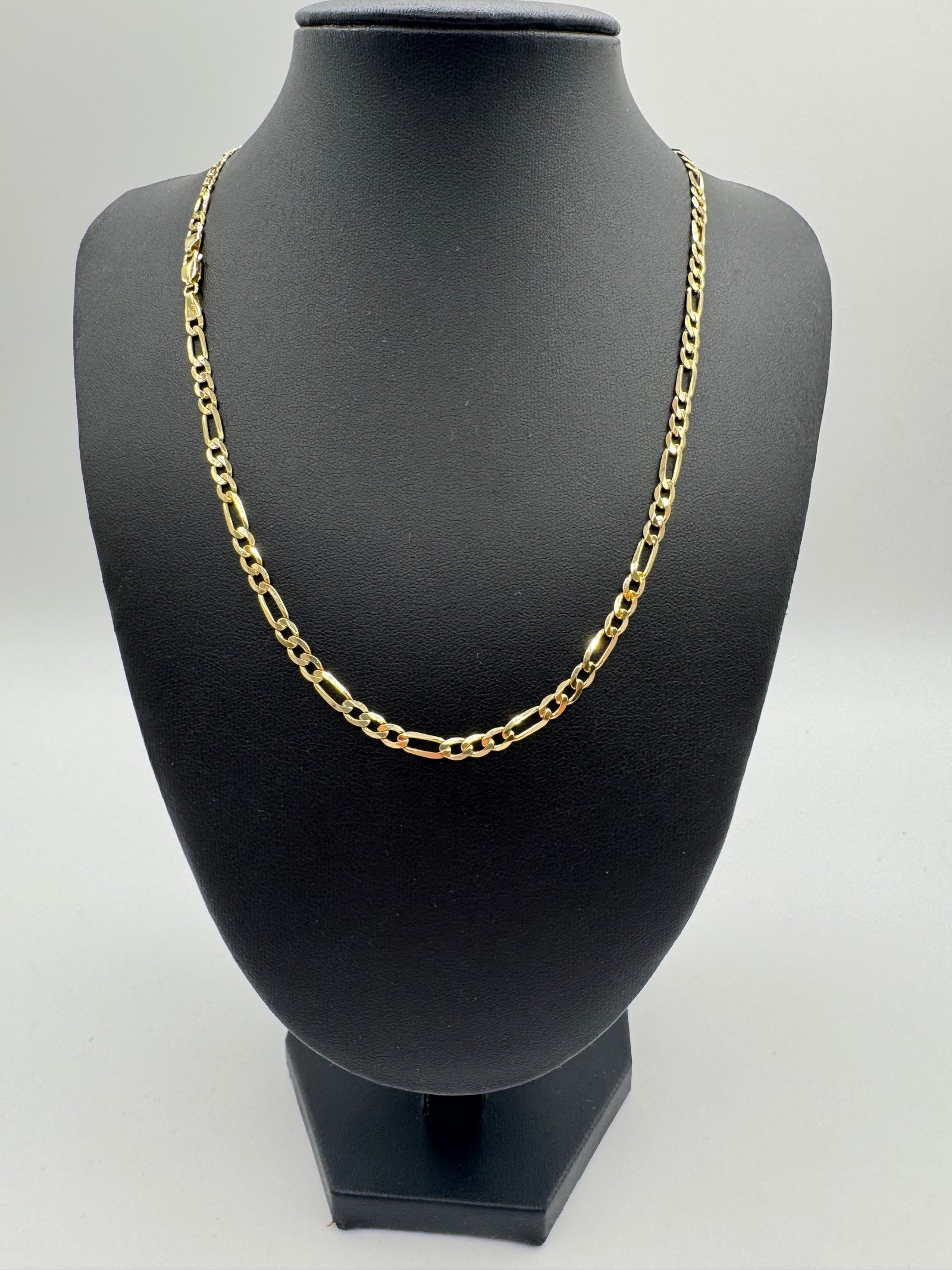 4mm Figaro Chain 20 inches
