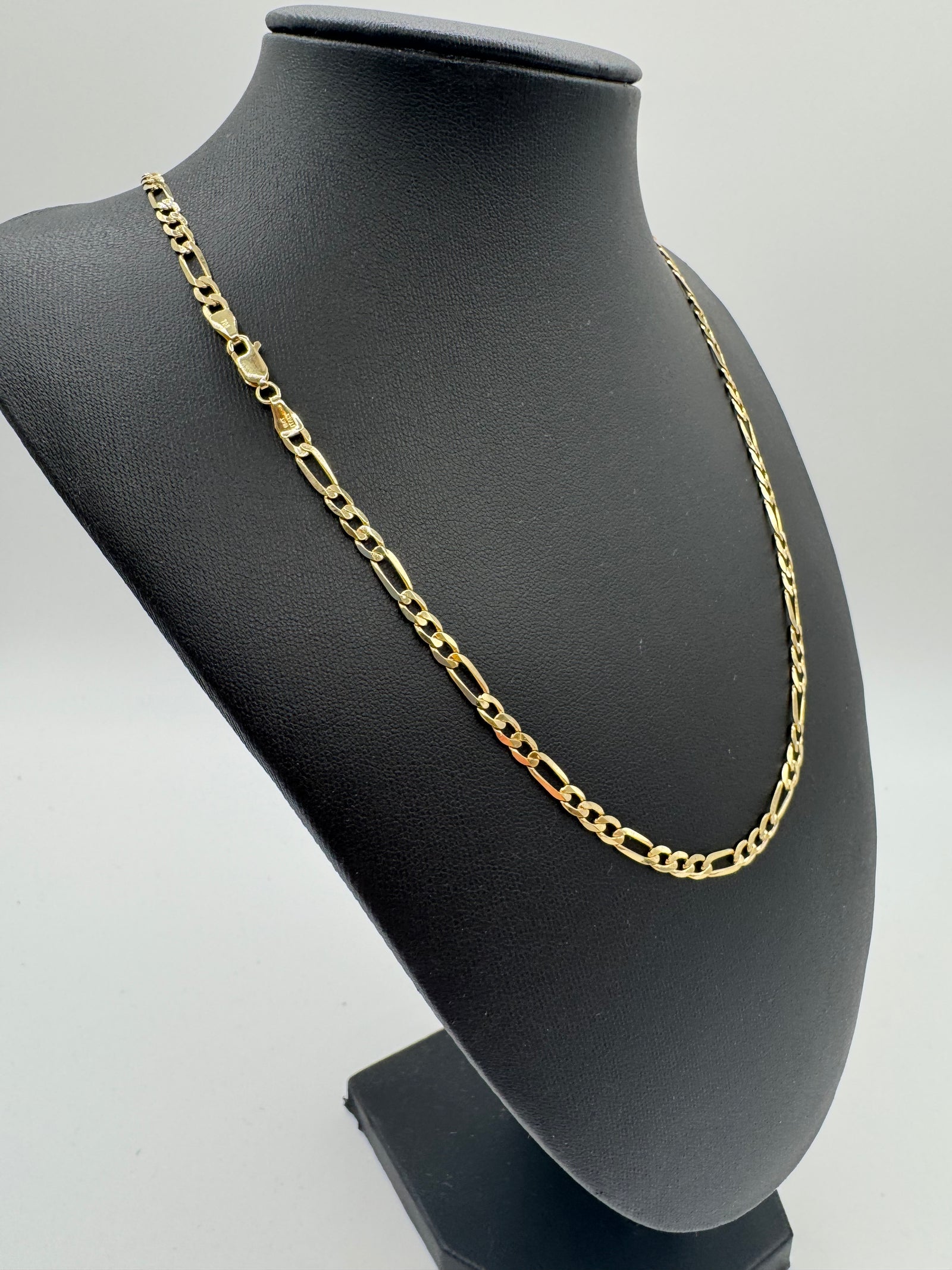 4mm Figaro Chain 20 inches