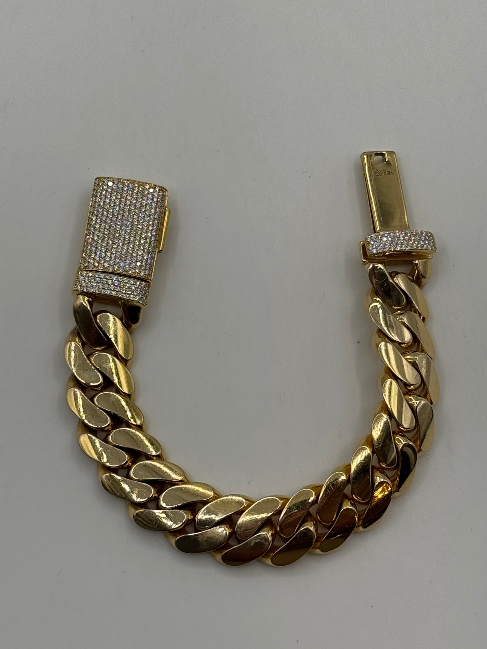 18mm Miami Cuban Link 8.5 inches