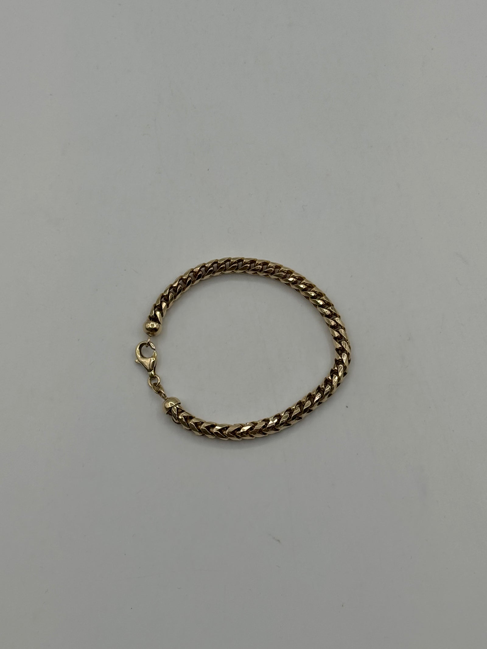 5mm Franco Bracelet 7.5 inches (DIAMOND CUT)