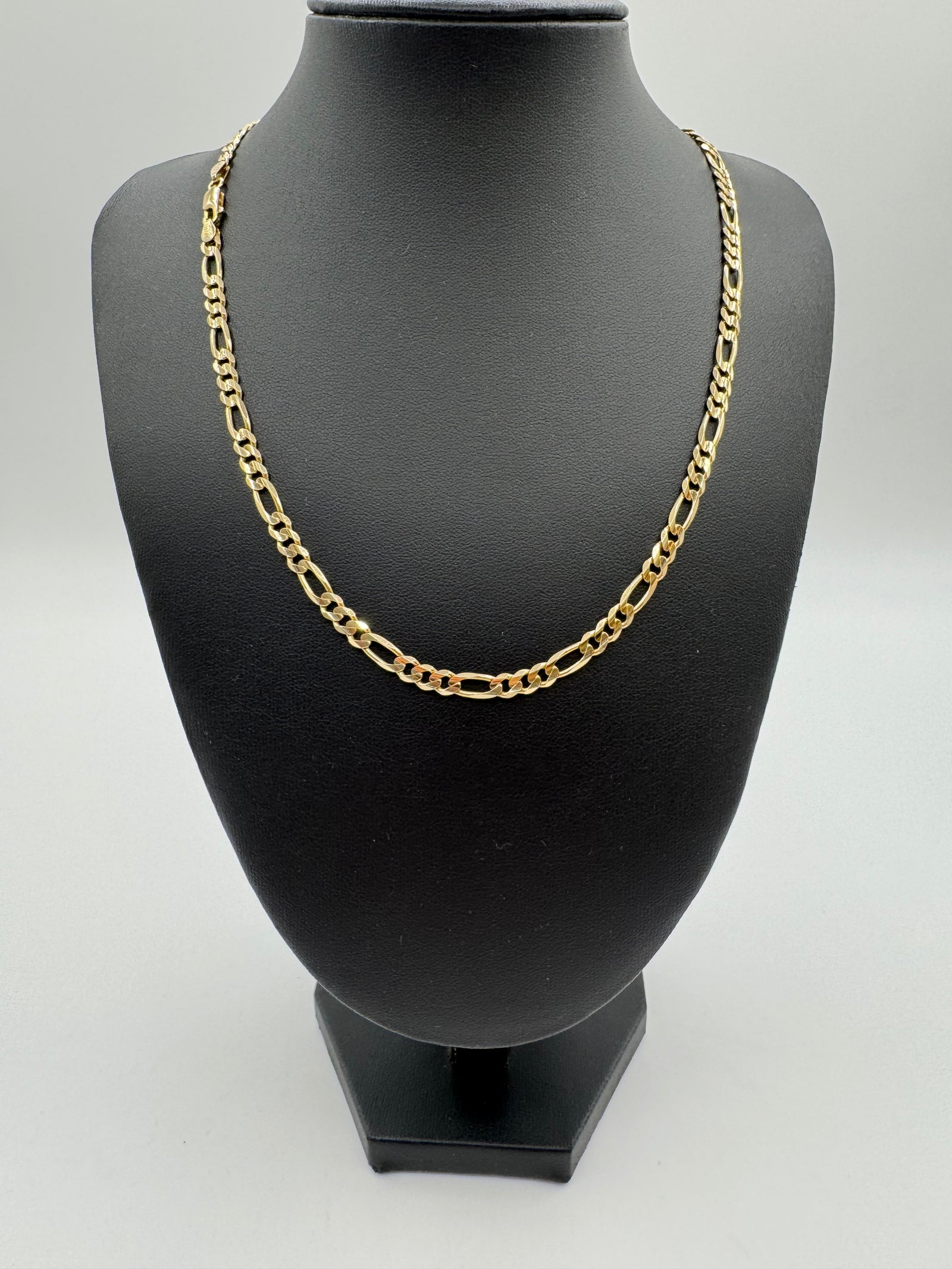 4.5mm Figaro Chain 20 inches