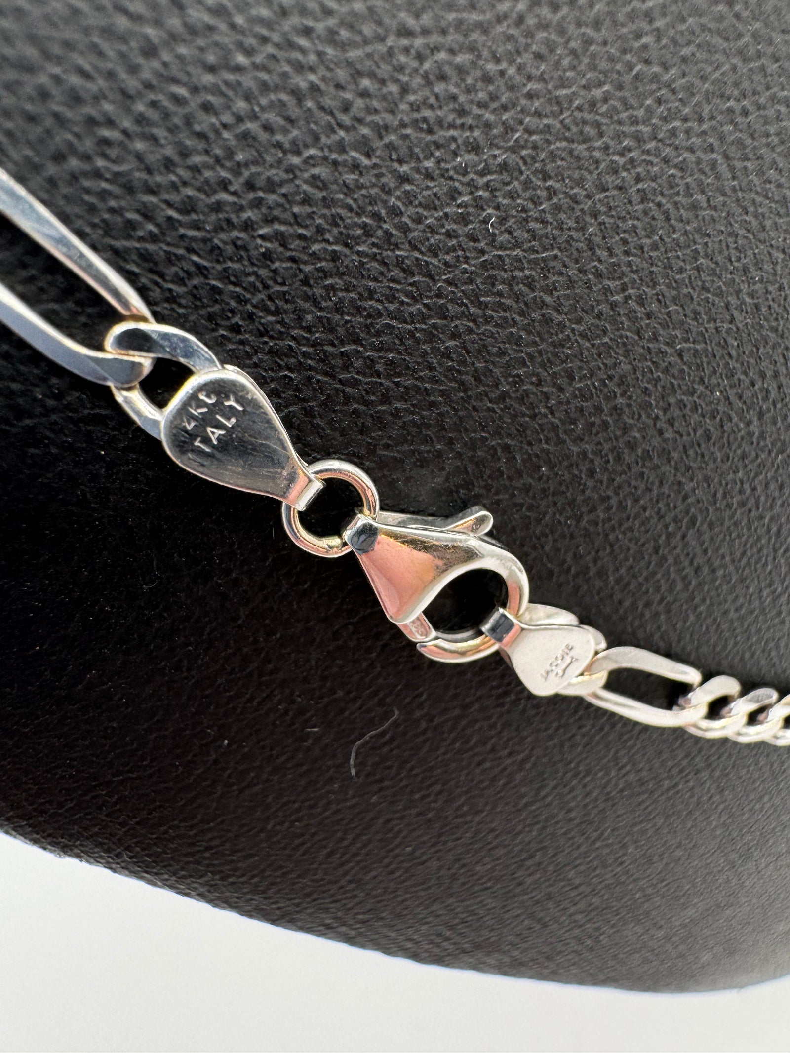 4mm Figaro Chain 20 inches-JACOJE STAMPED