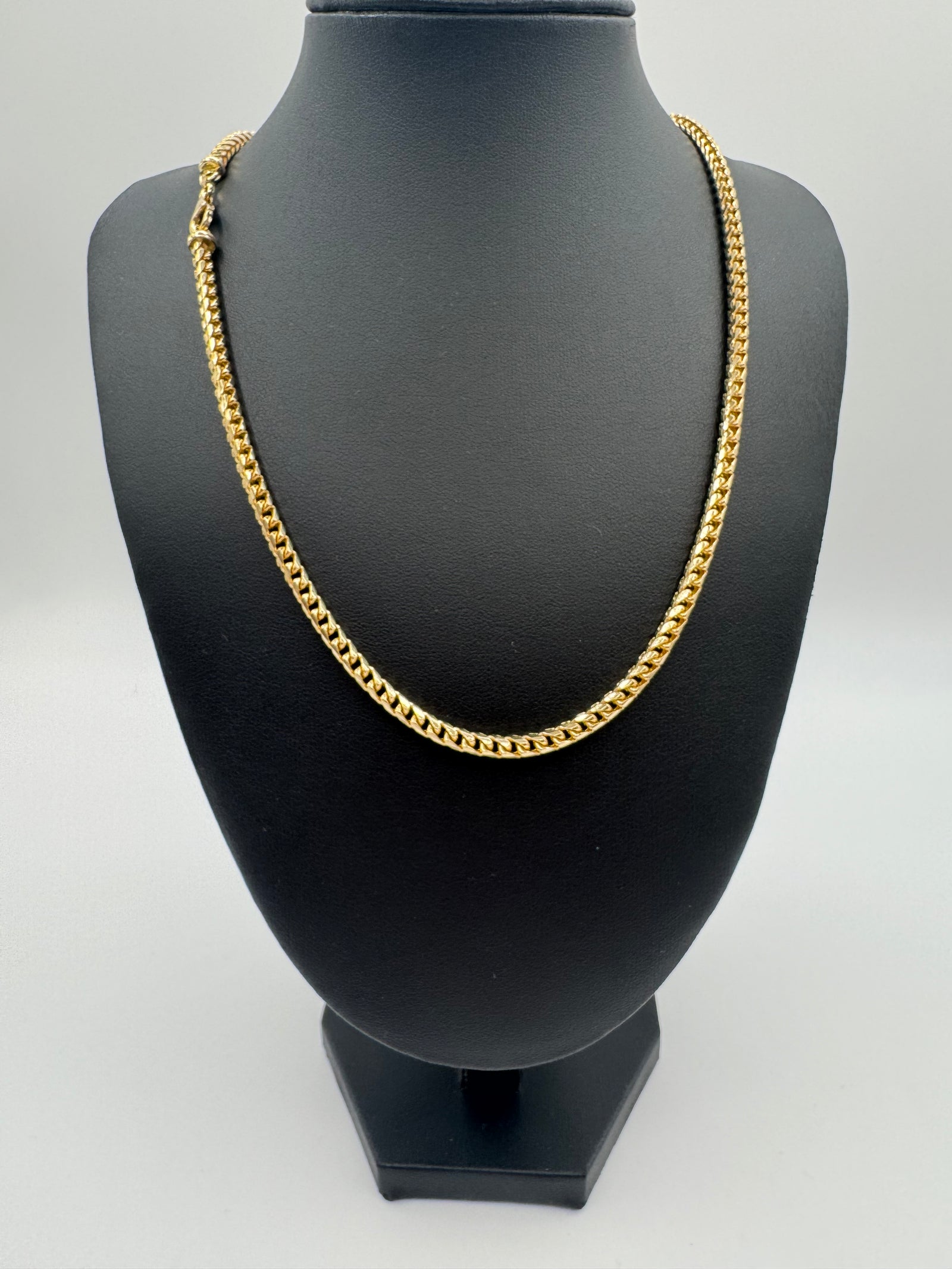 3.5mm Franco Chain 22 inches (DIAMOND CUT)