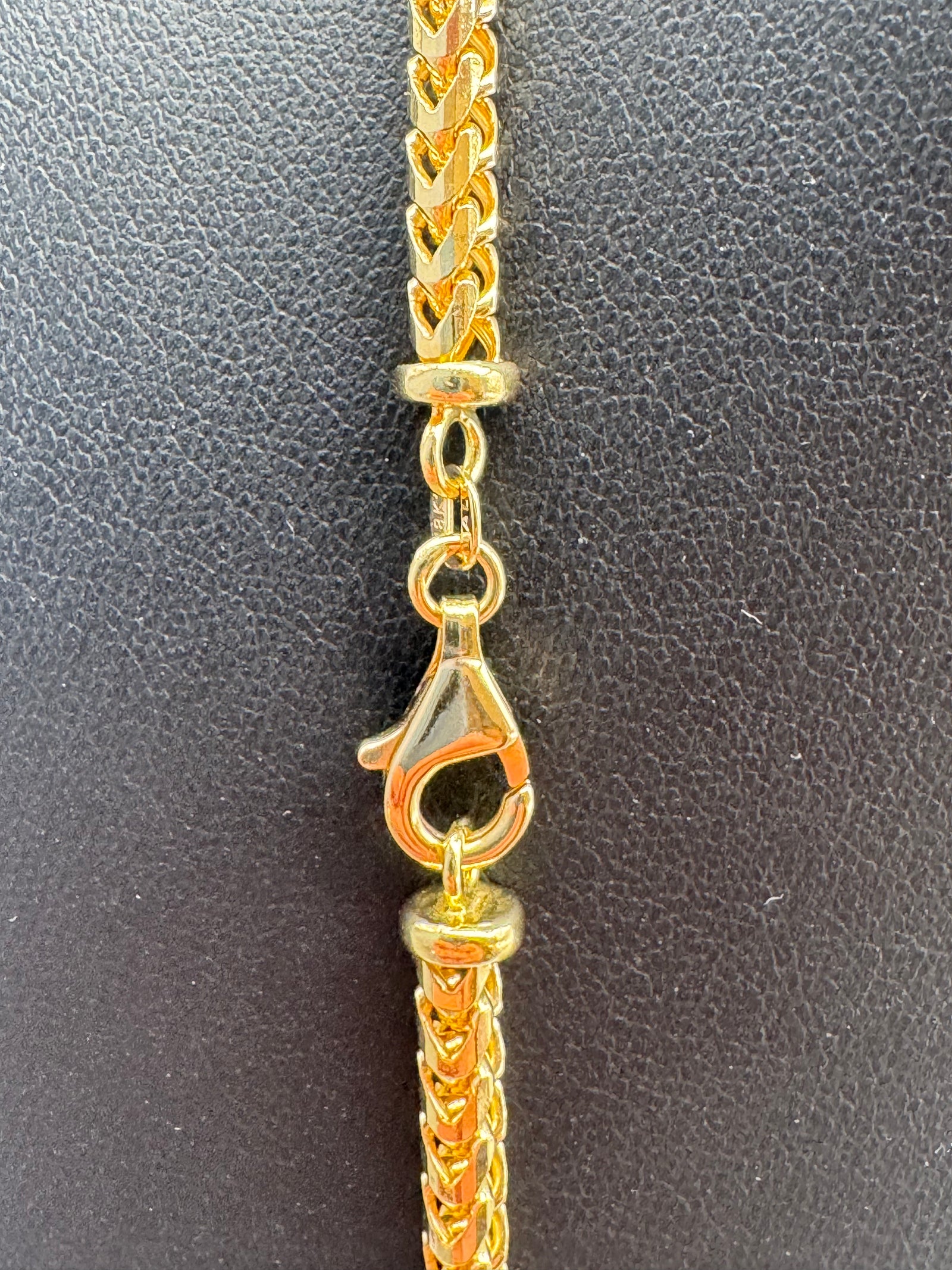3.5mm Franco Chain 22 inches (DIAMOND CUT)