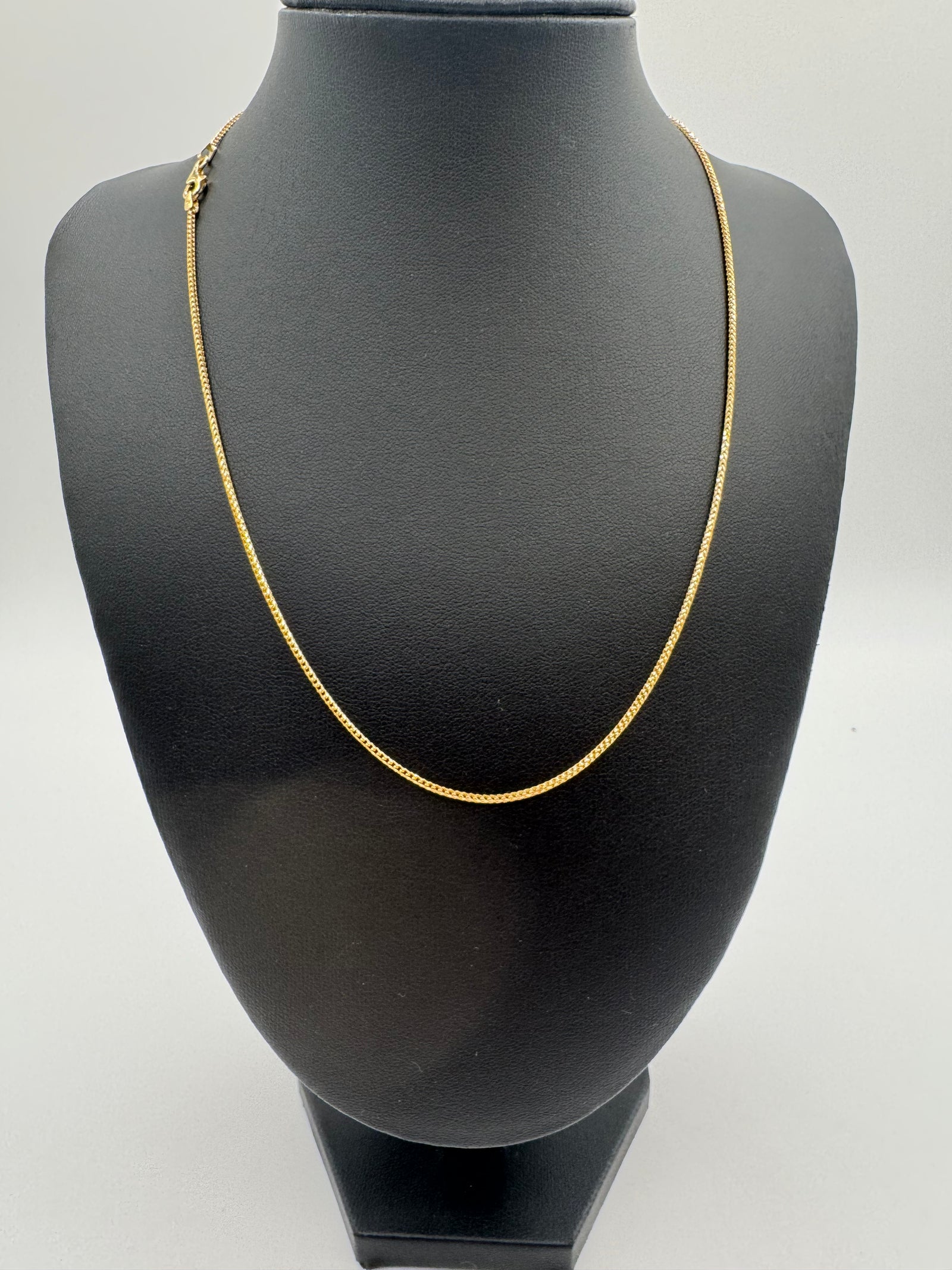 1.2mm Franco Chain 18 inches (DIAMOND CUT)