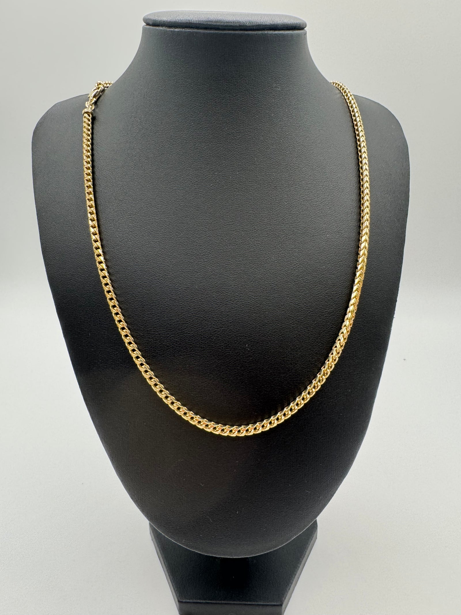 3mm Franco Chain 24 inches (PLAIN) (JACOJE STAMPED)