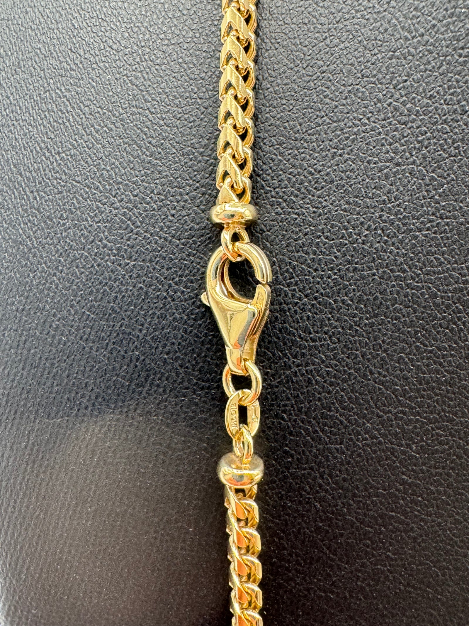3mm Franco Chain 24 inches (PLAIN) (JACOJE STAMPED)