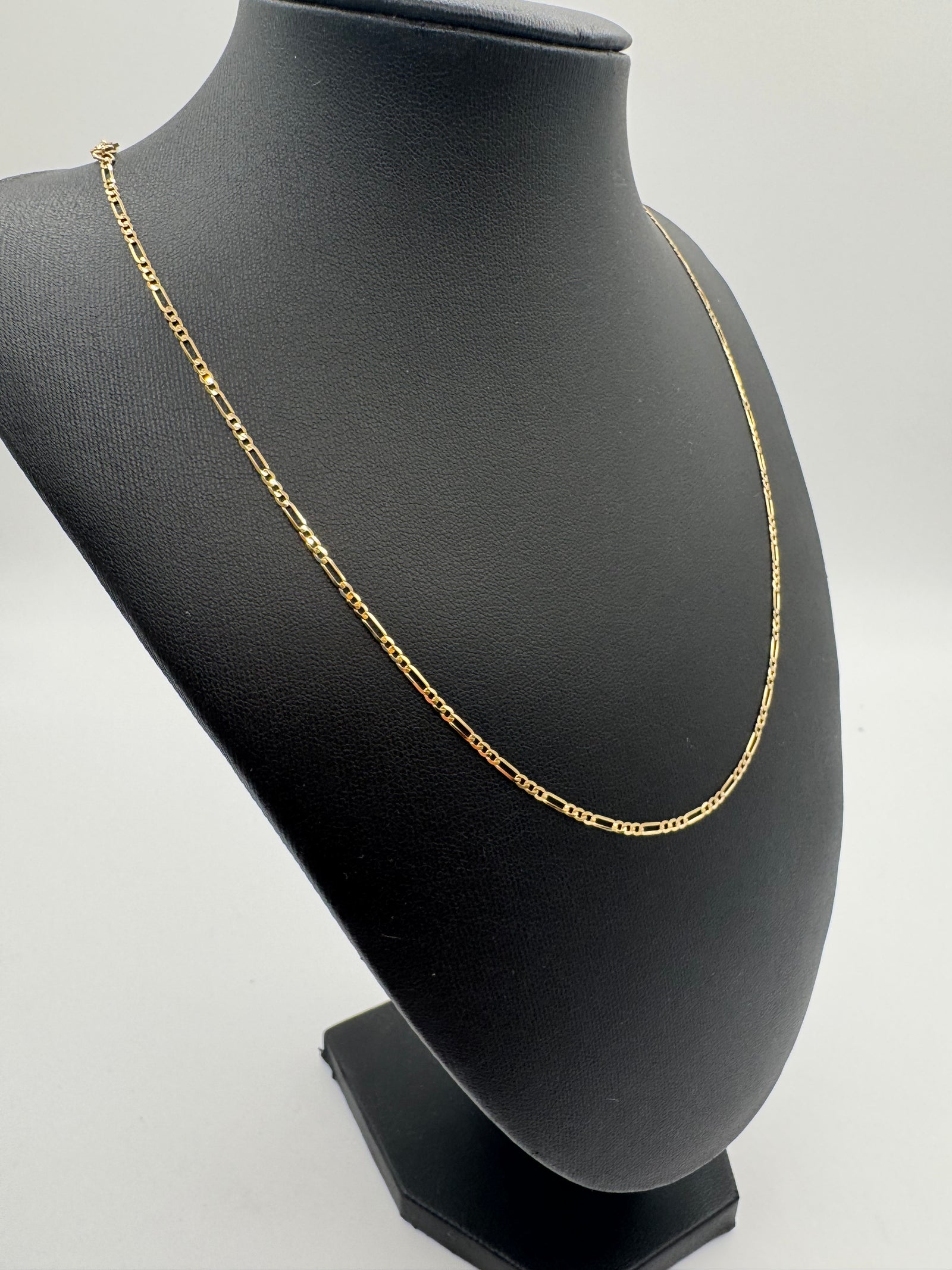 2mm Figaro Chain 24 inches