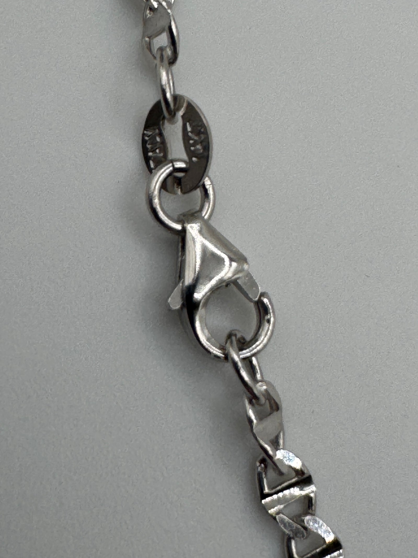 2.5mm Mariner Anklet 9 inches (DIAMOND CUT)