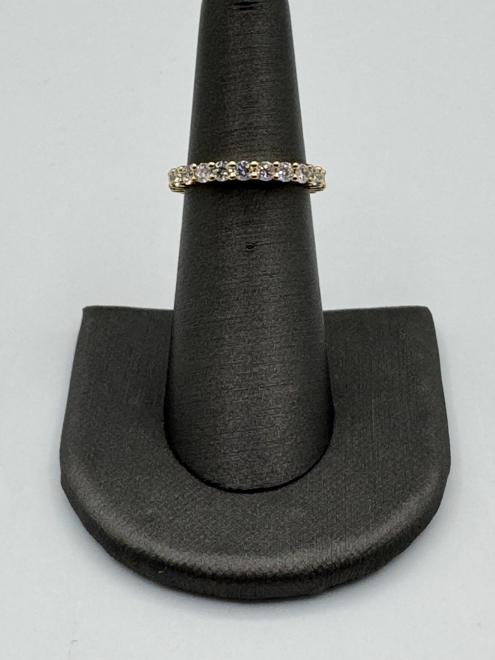 2.5mm 1 Row Diamond Eternity Ring-Size 6