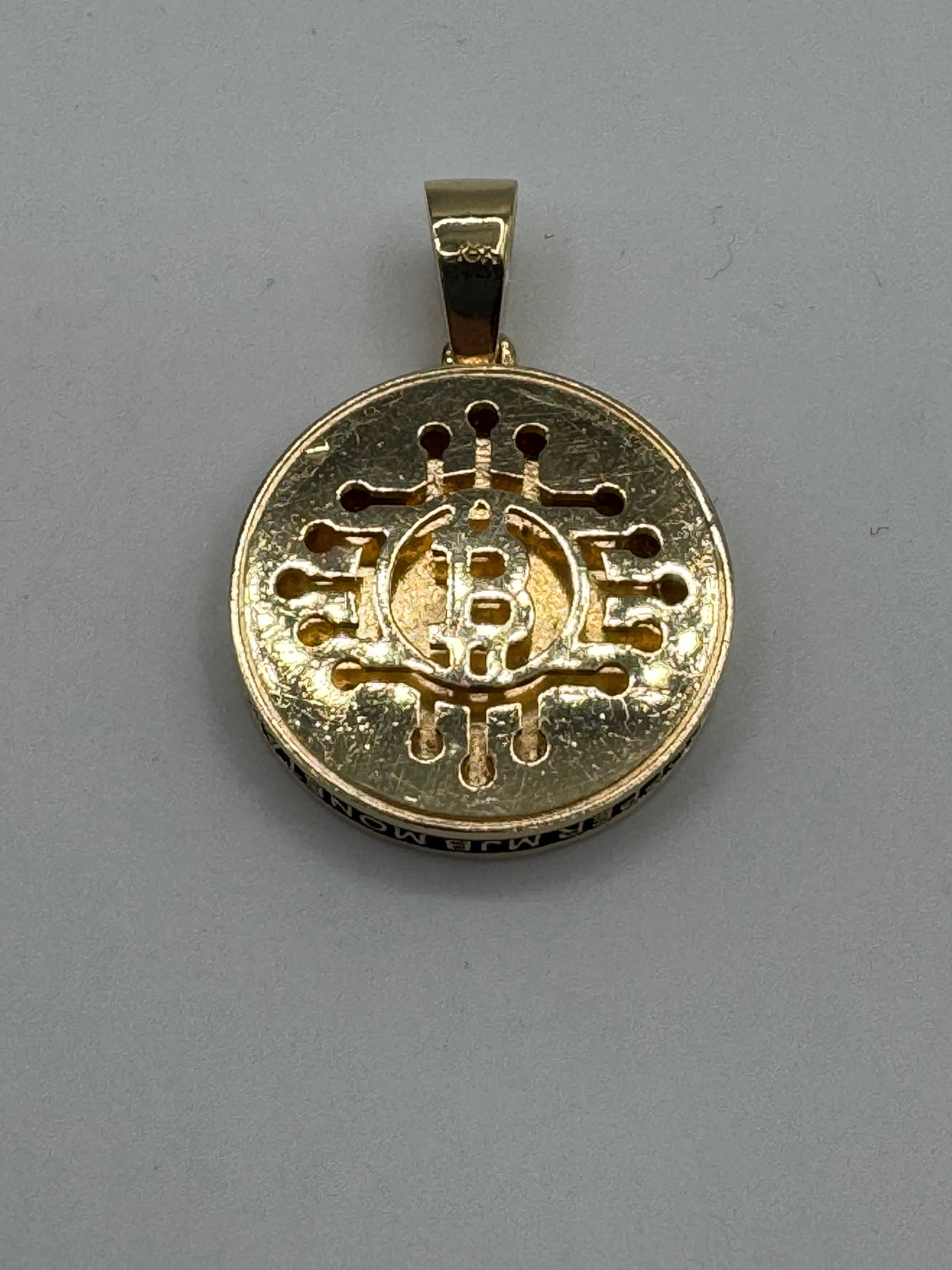BITCOIN PENDANT (1 1/4 INCH)