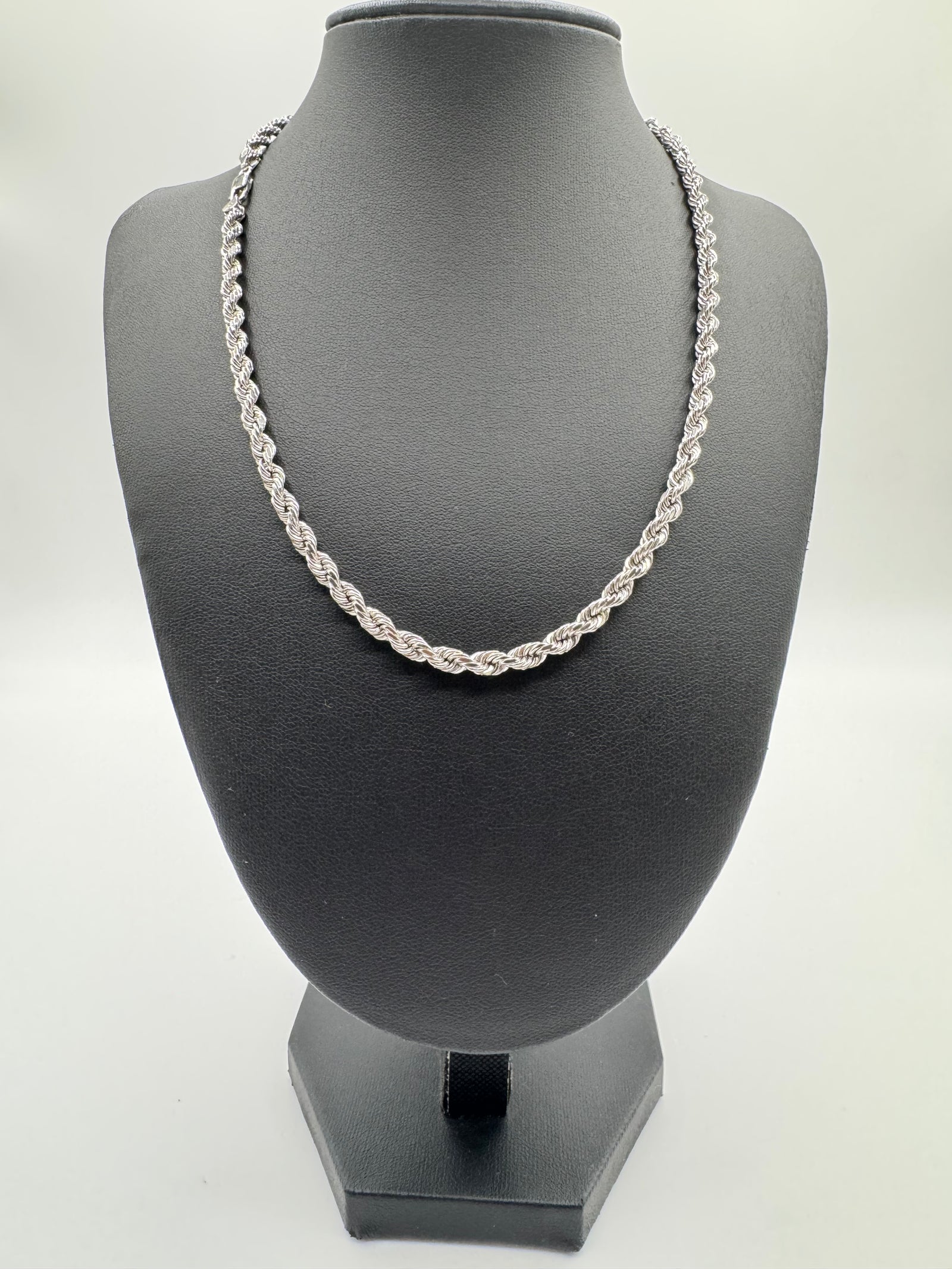 5mm Rope Chain 18 inches (DIAMOND CUT)