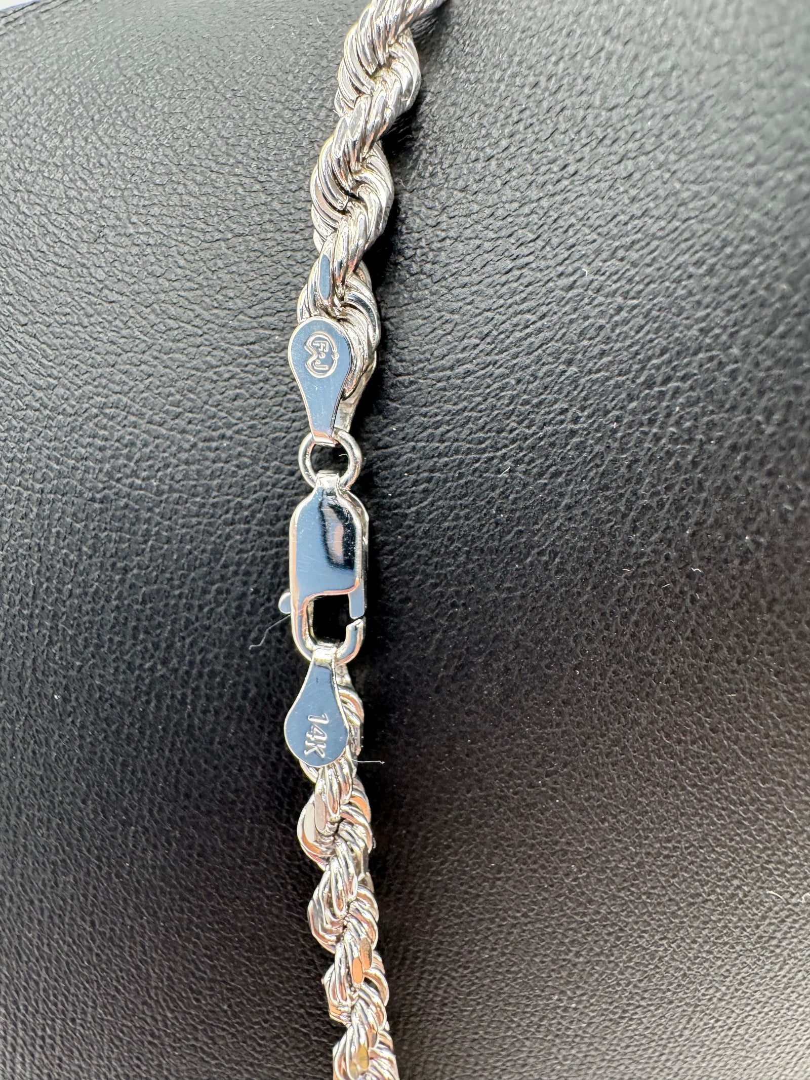 5mm Rope Chain 18 inches (DIAMOND CUT)