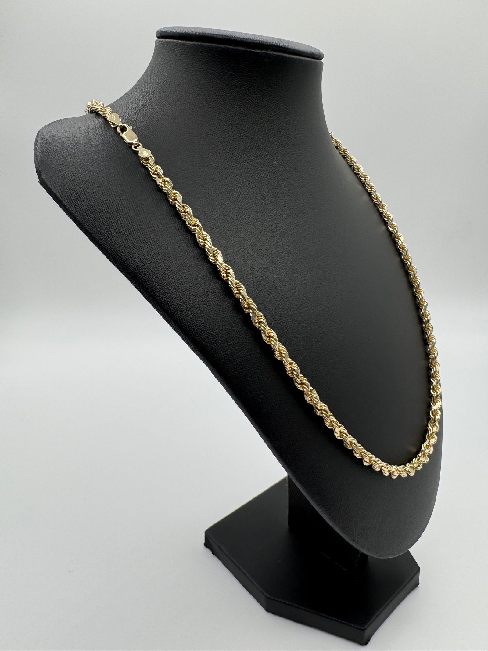 5mm Rope Chain 24 inches (DIAMOND CUT)