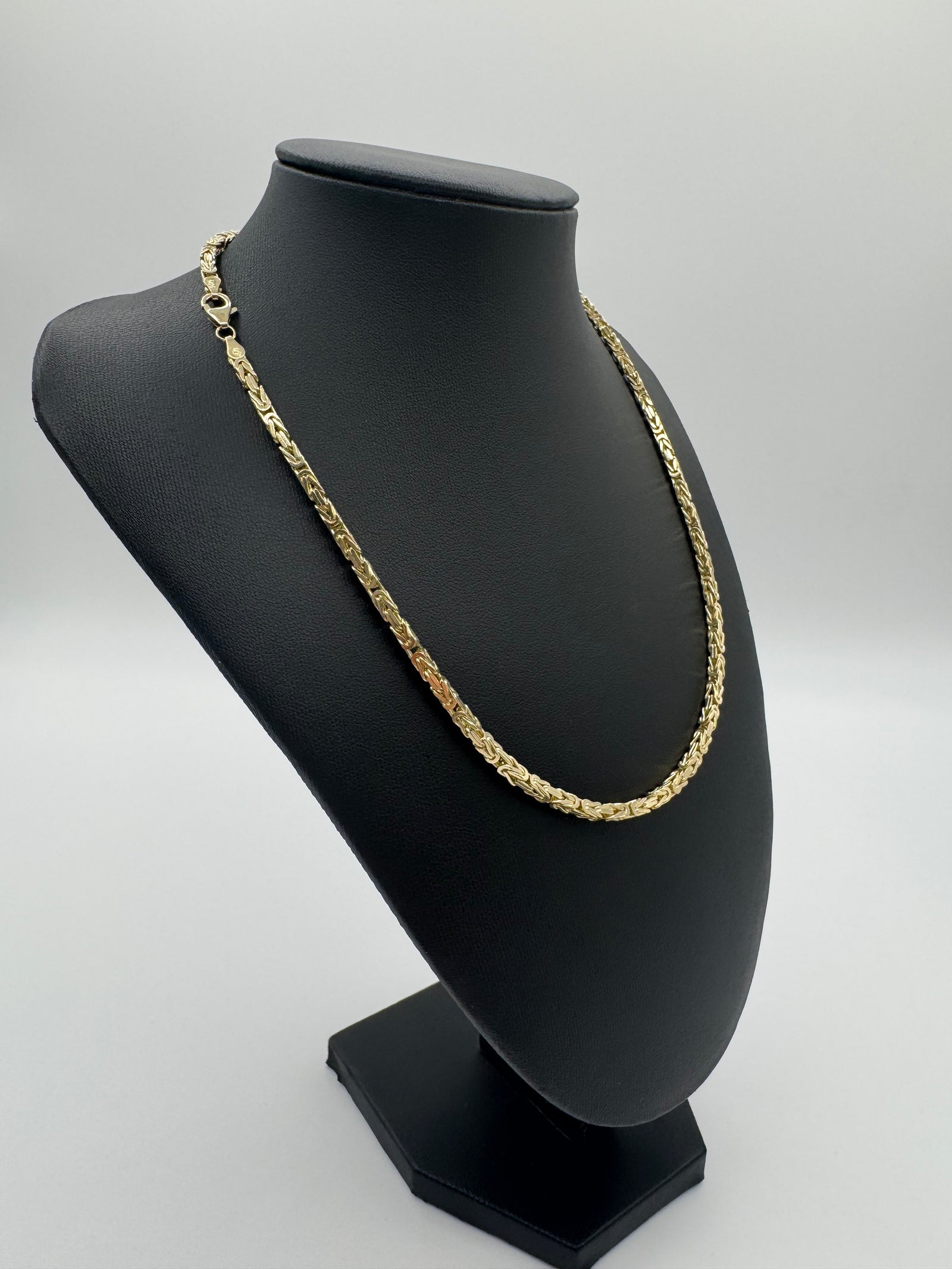 3mm Byzantine Chain 18 inches