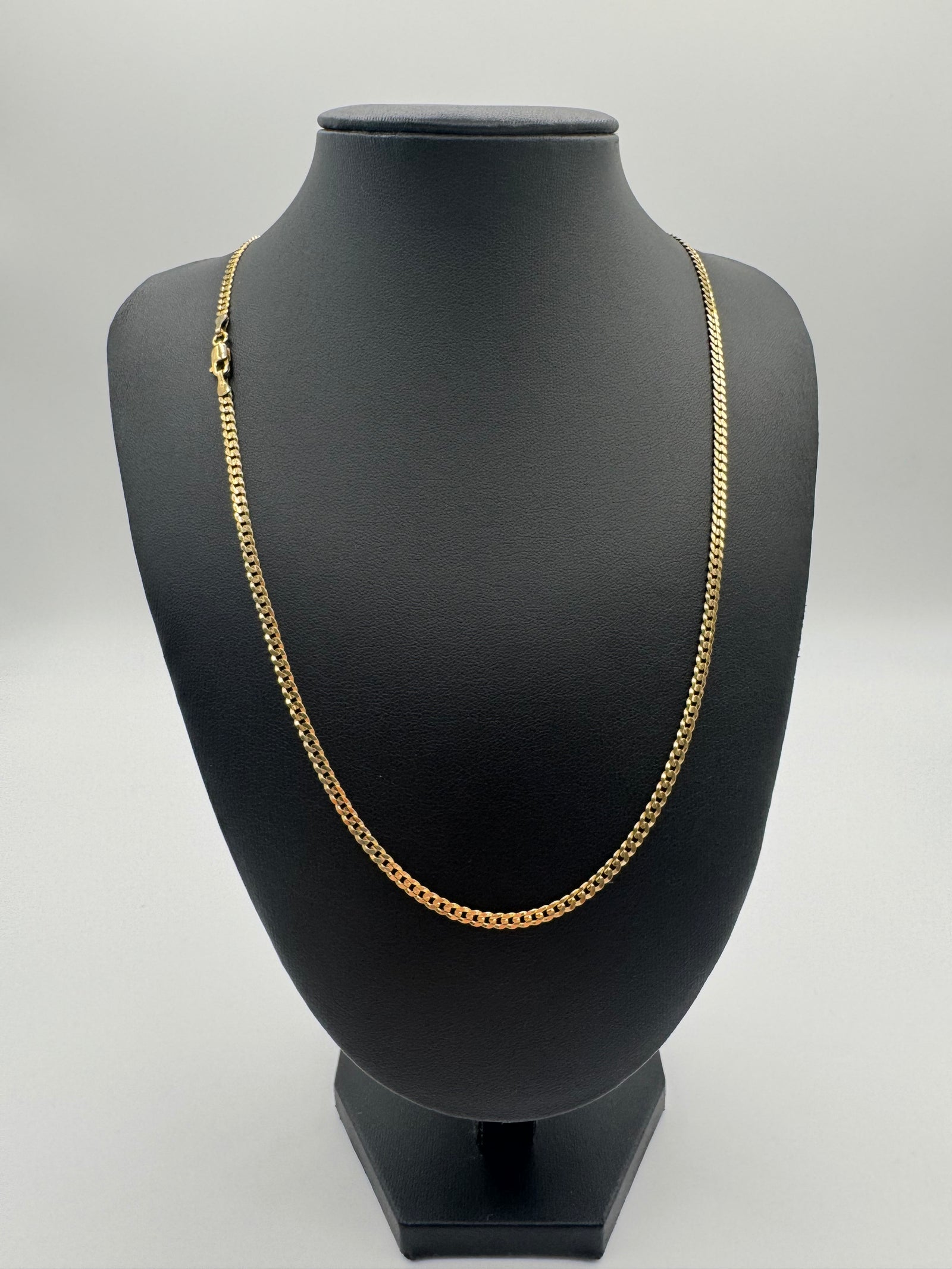 3MM Flat Curb Chain 22 inches