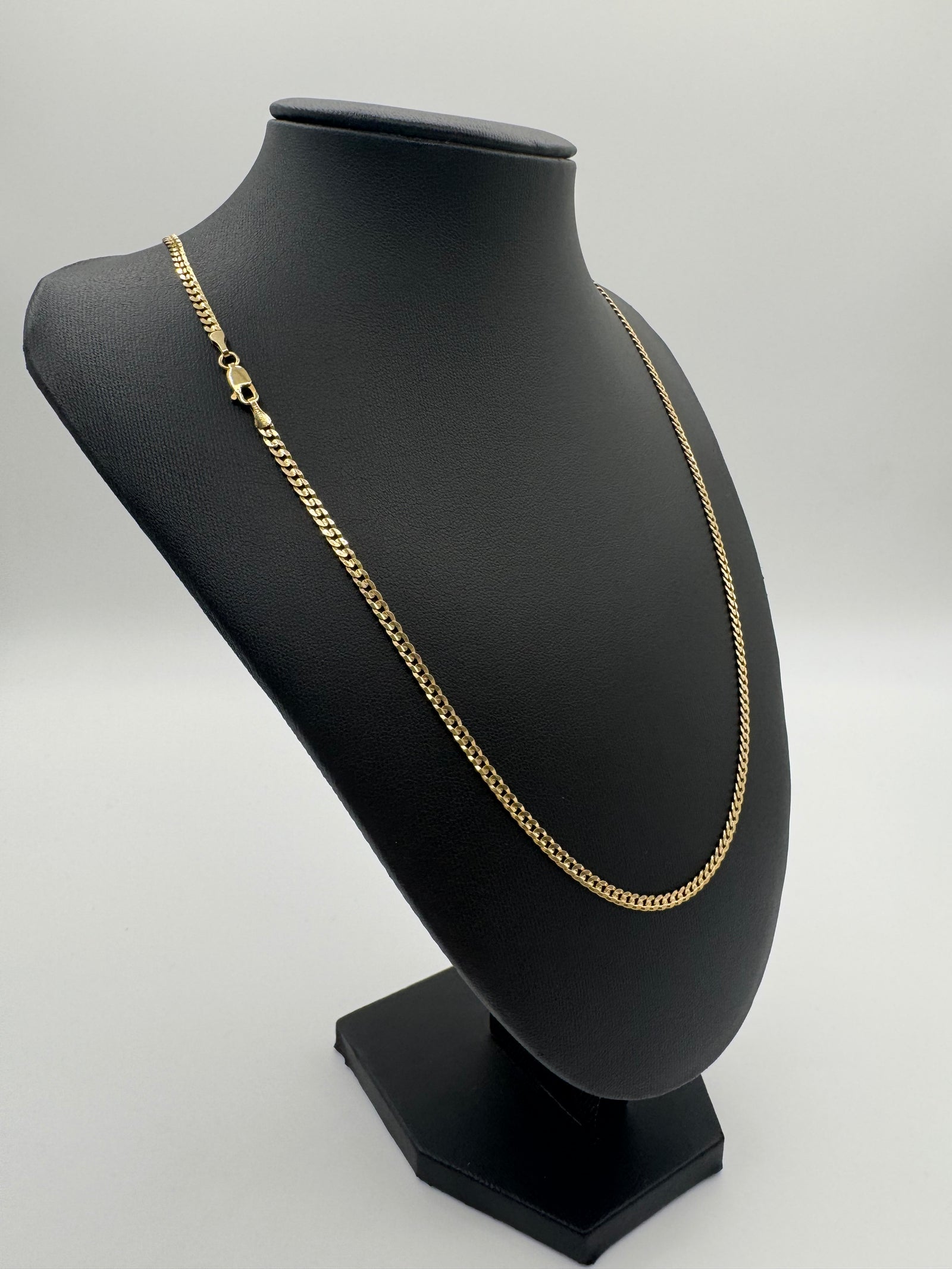 3MM Flat Curb Chain 22 inches