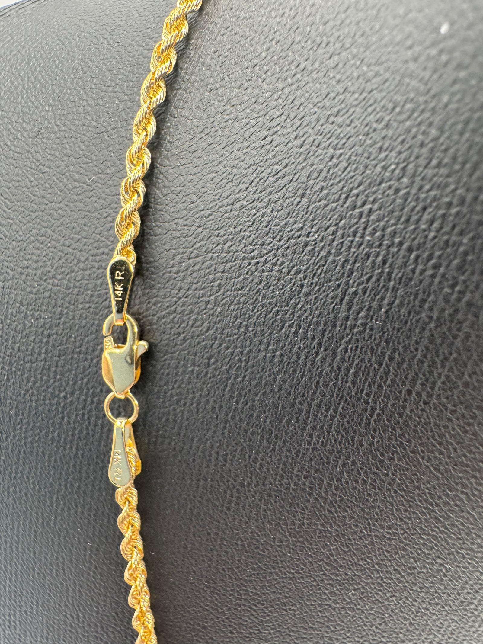 2MM ROPE CHAIN 20 INCHES (DIAMOND CUT)