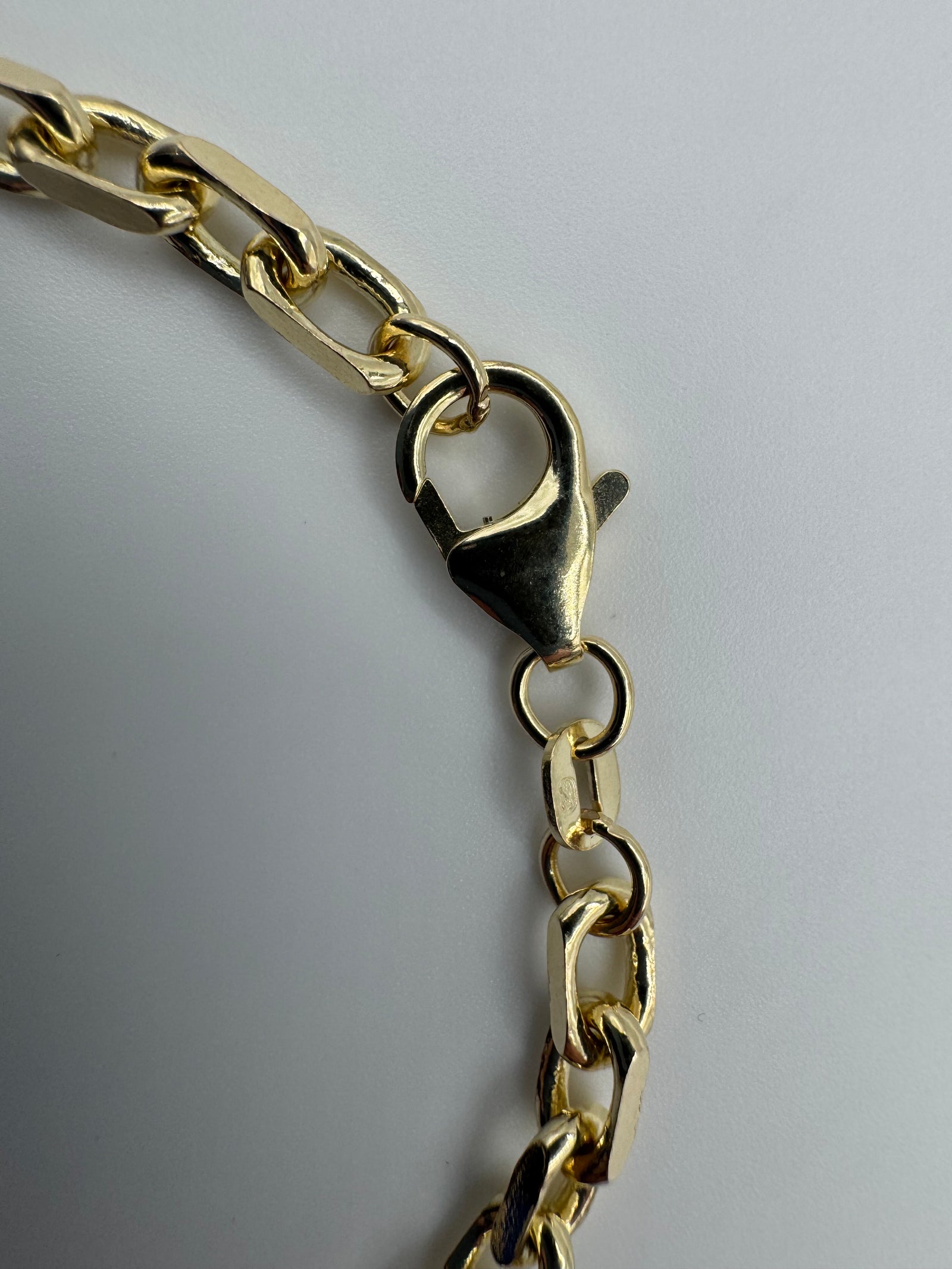 4mm Cable Link Bracelet 8 inches