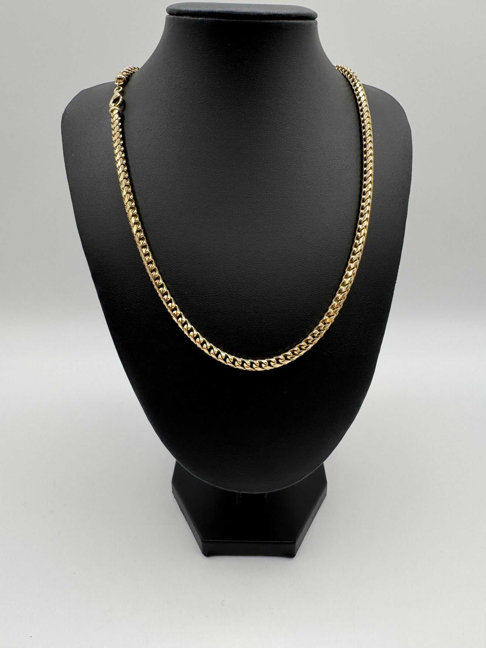 4mm D/C Franco Chain 22 inches (JACOJE STAMPED)