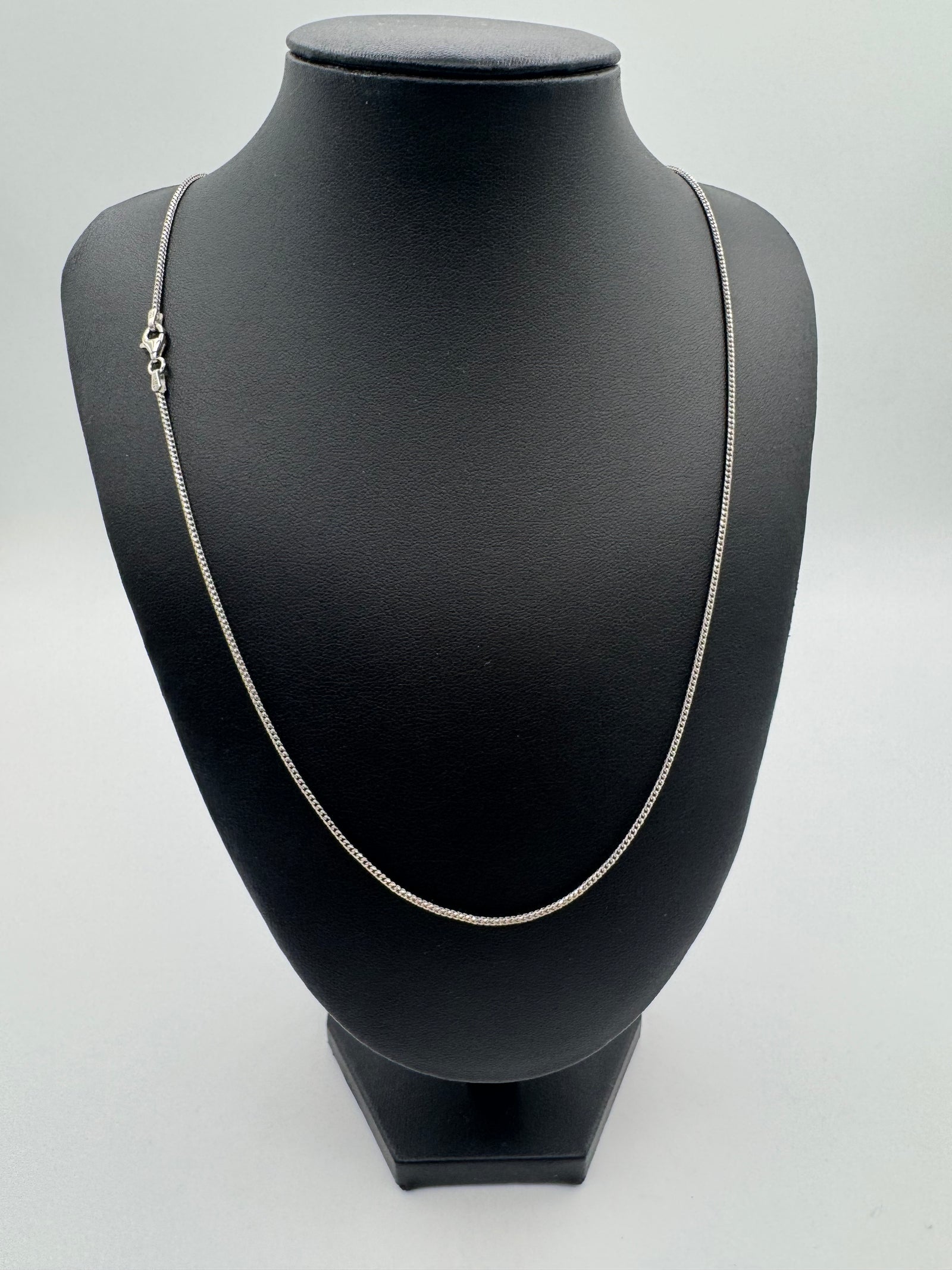 1.2mm Franco Chain 24 inches (DIAMOND CUT)-OVERSTOCK