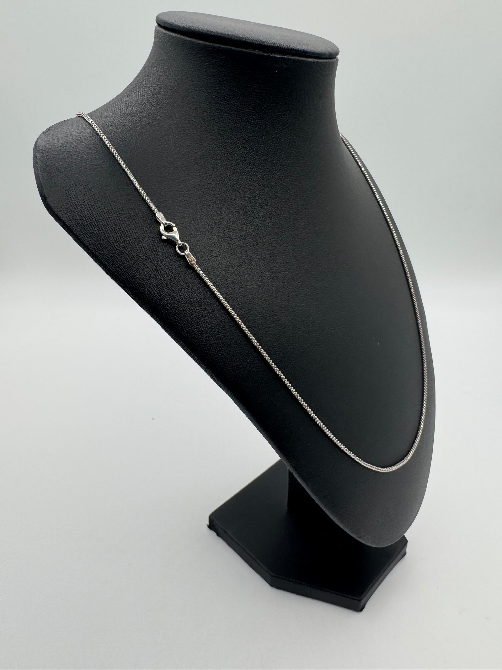 1.2mm Franco Chain 24 inches (DIAMOND CUT)-OVERSTOCK