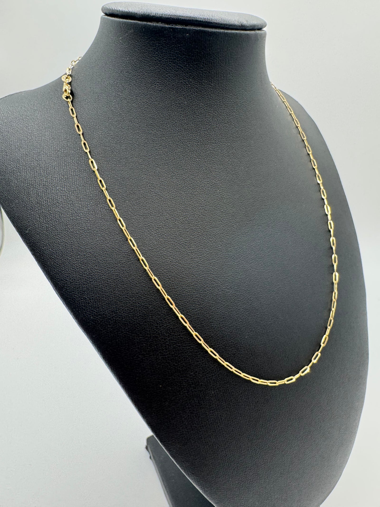 1.5mm Jacoje Clip Chain 18 inches-OVERSTOCK