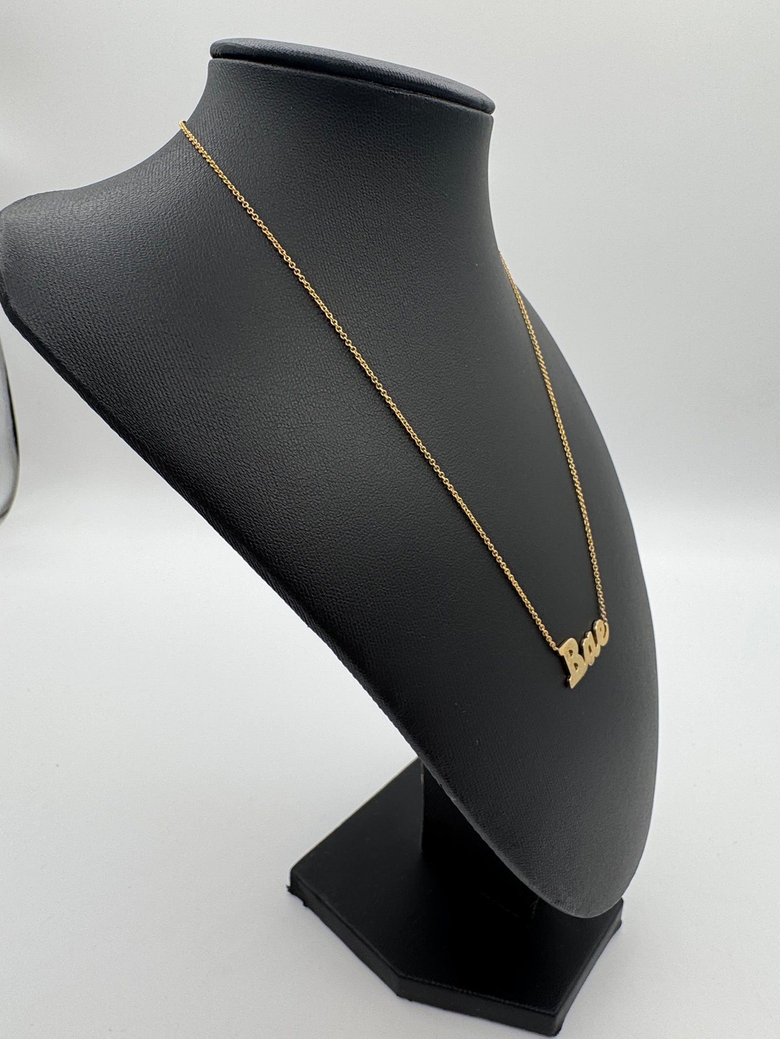 JACOJE BAE PENDANT W/ 0.5MM ROLO - OVERSTOCK