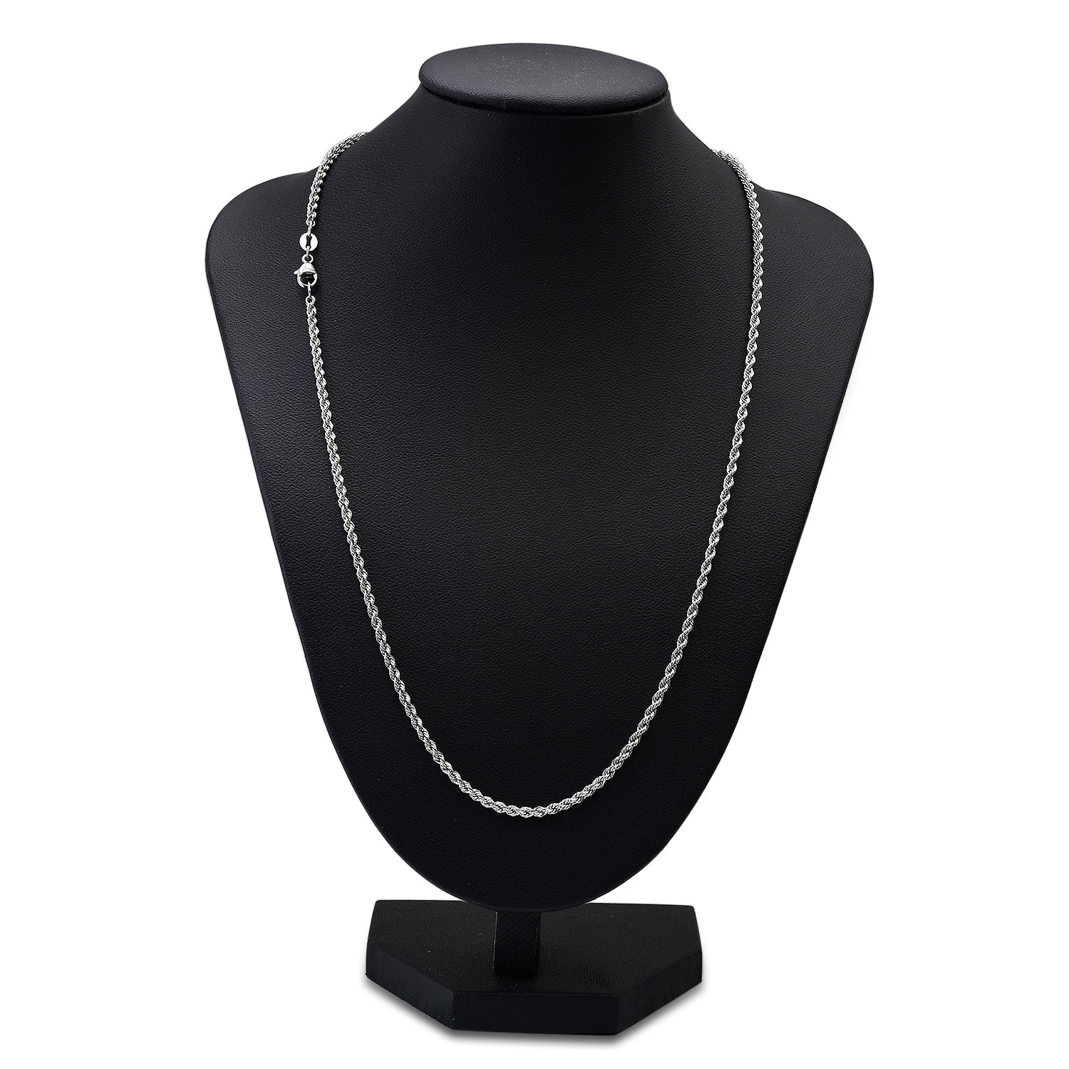 2.2MM ROPE CHAIN (PLATINUM)