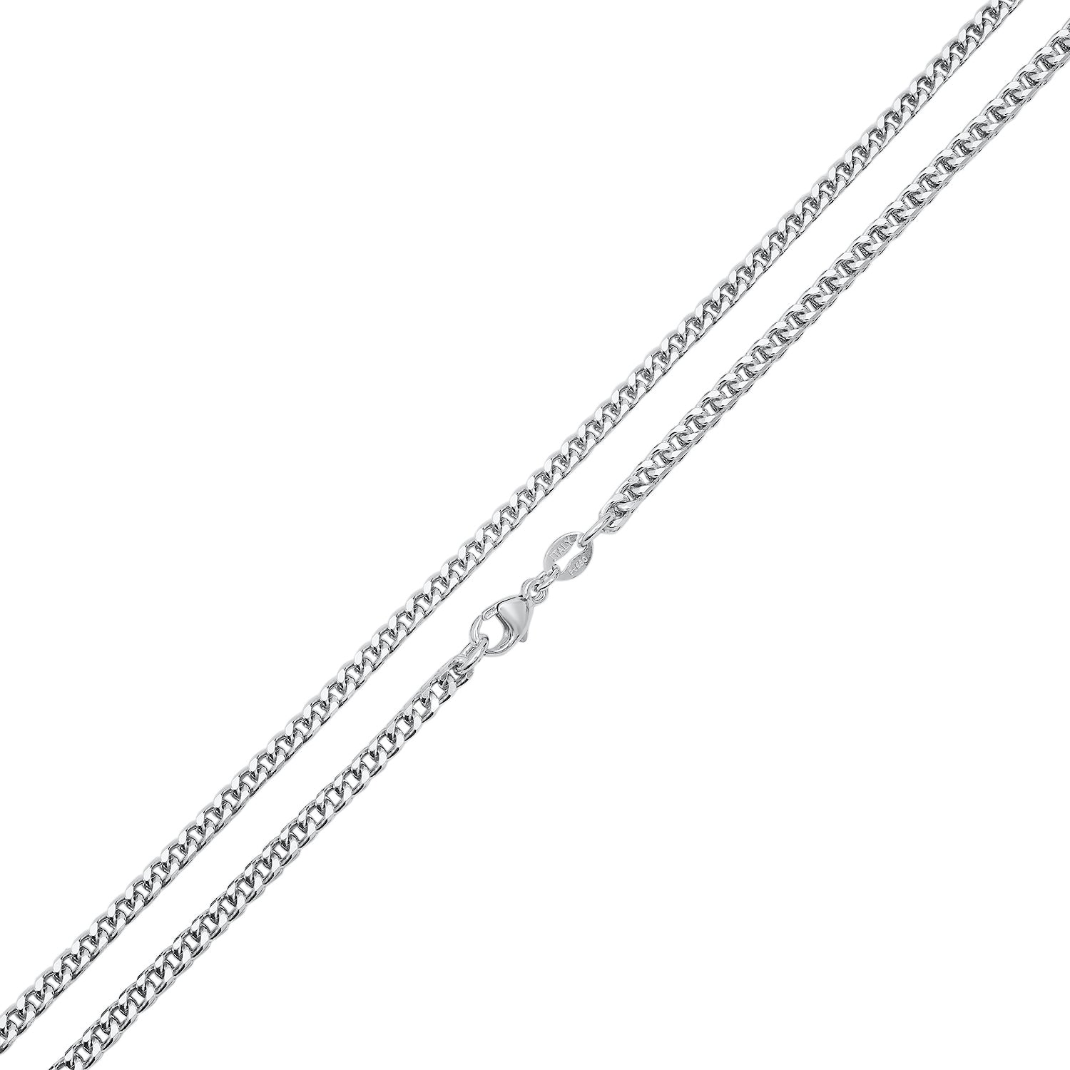 2.5MM FRANCO PLAIN (PLATINUM)