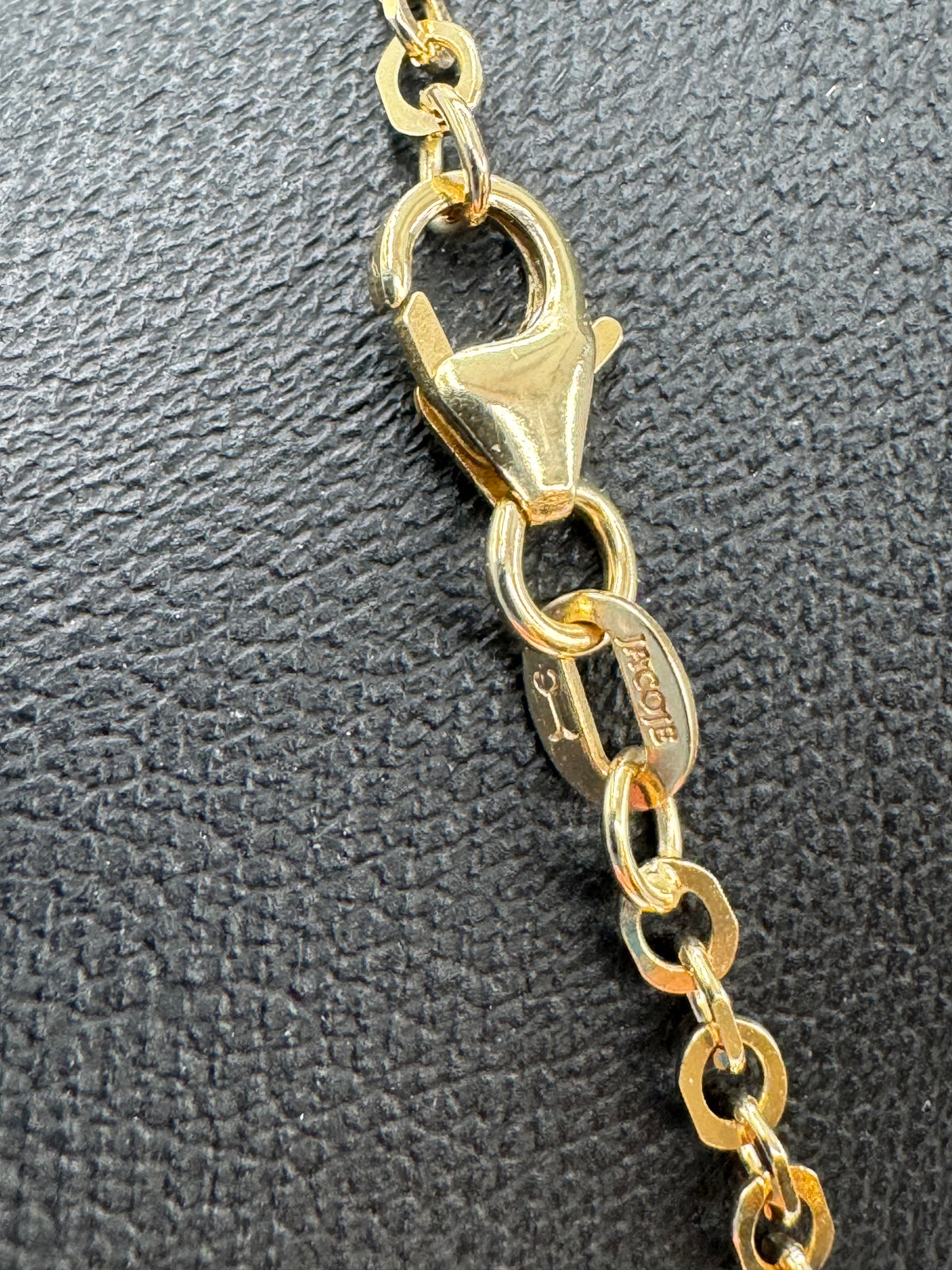 JACOJE BUNNY PENDANT W/ 2.4MM D/C ROLO (JACOJE STAMPED) OVERSTOCK