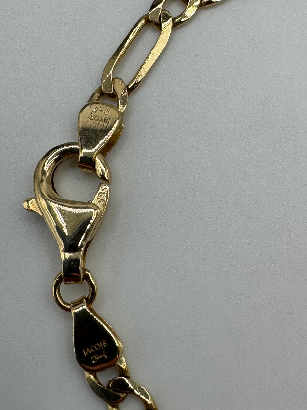 4mm Figaro Bracelet 7 inches-JACOJE OVERSTOCK