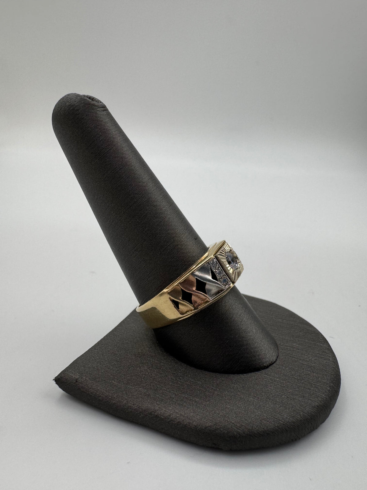 9MM Tri Color Ring-Size 10.5