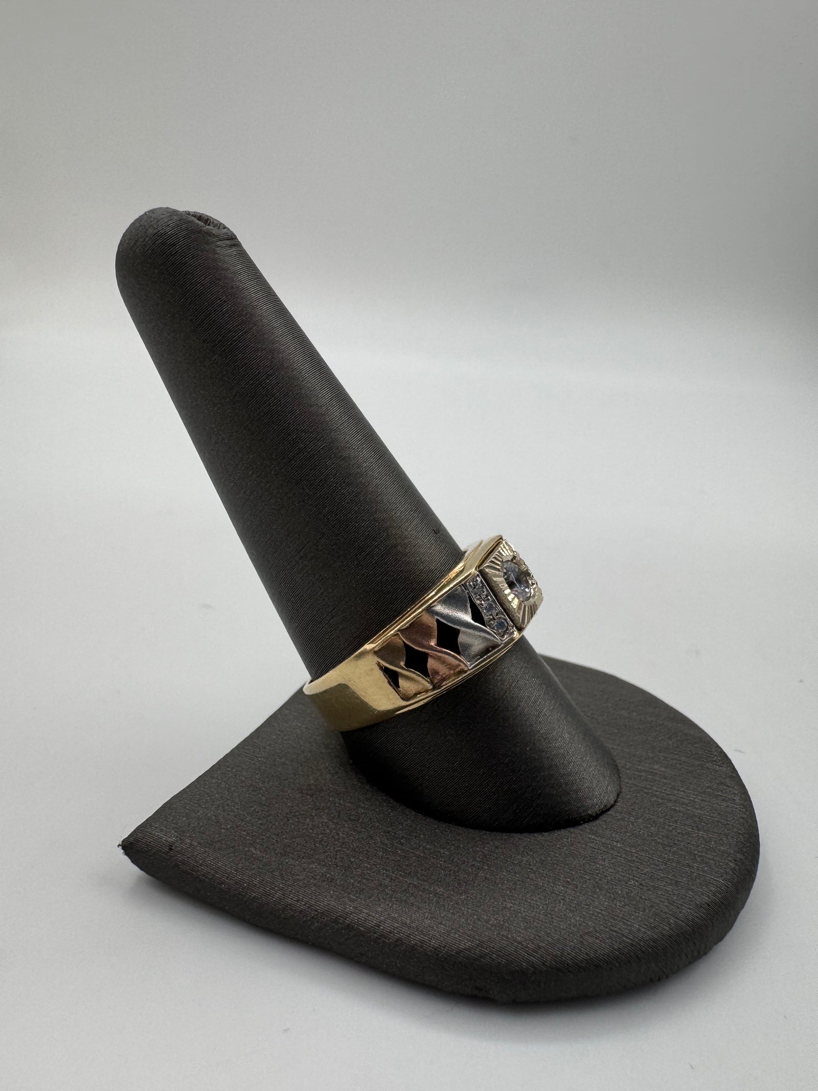 9MM Tri Color Ring-Size 10.5