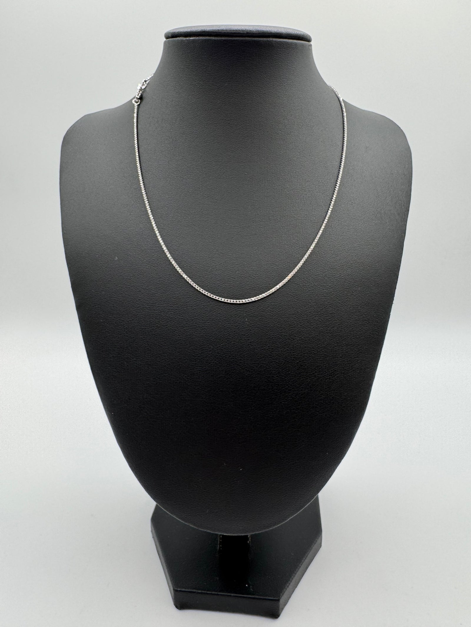 1mm Franco Chain 16 inches (DIAMOND CUT)-JACOJE OVERSTOCK