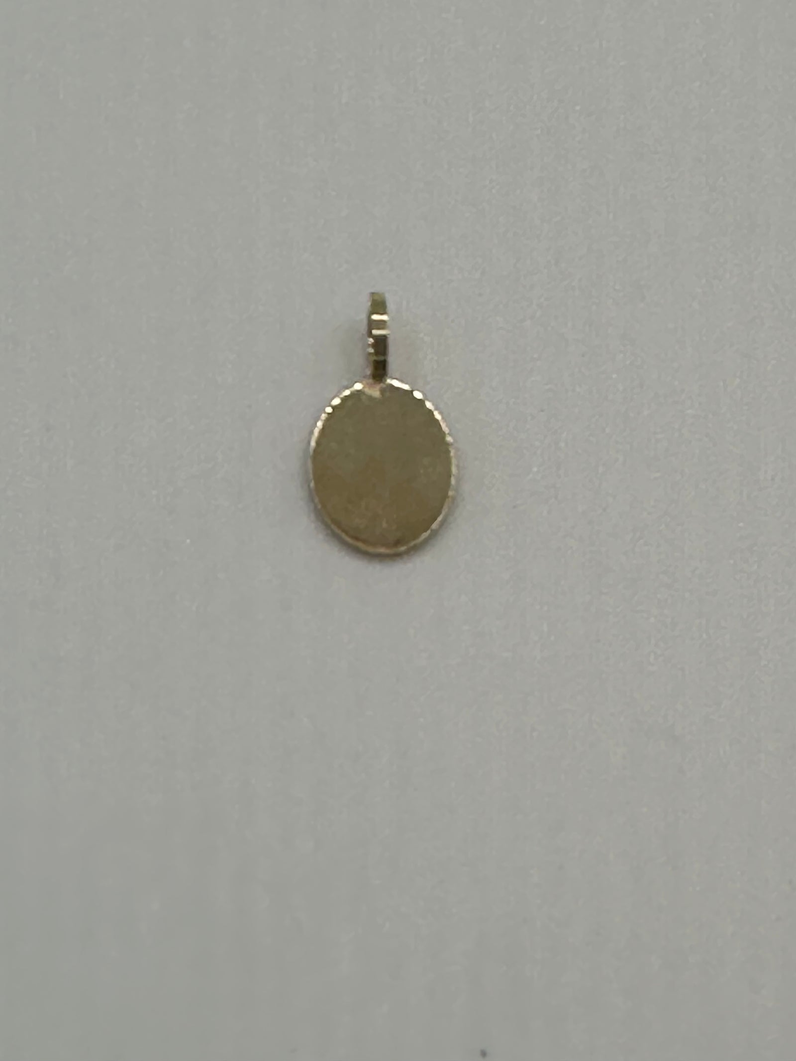 MINI OVAL ST. CHRISTOPHER (DIAMOND) OVERSTOCK