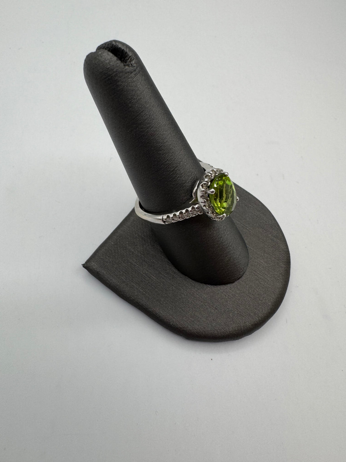 Gemstone Diamond Ring-Size 8.5