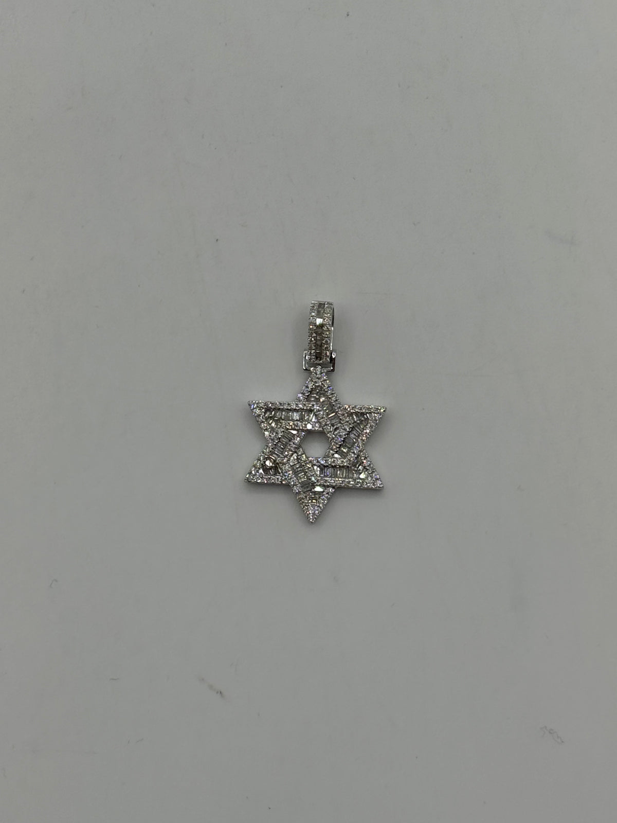 1 1/4 Inch Diamond Star of David