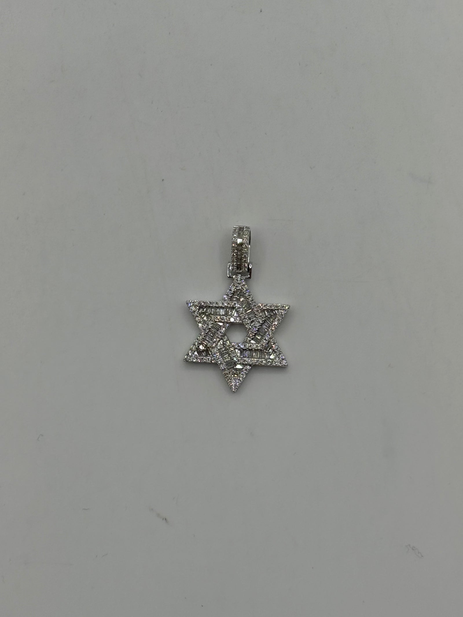 1 1/4 Inch Diamond Star of David