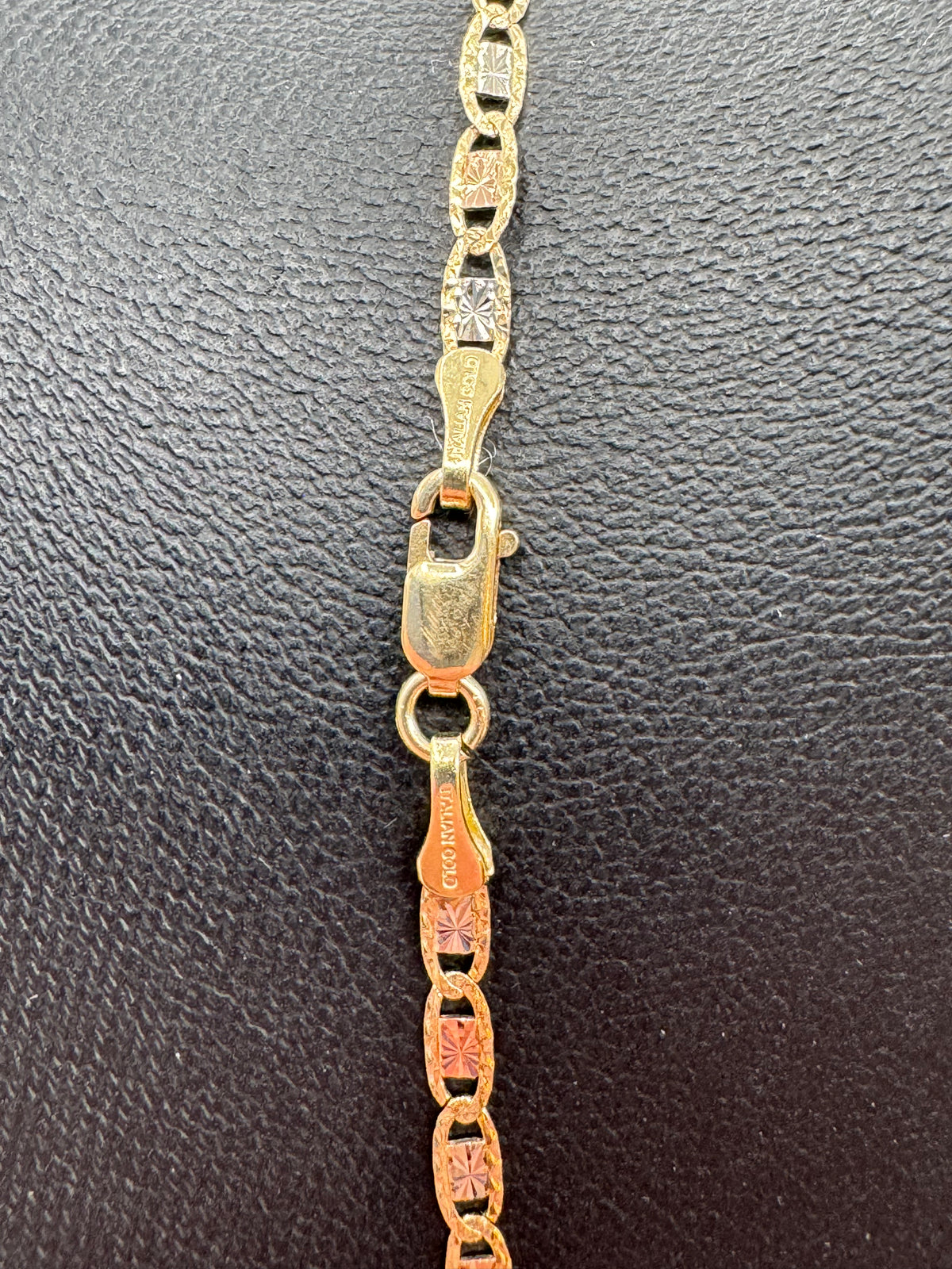 2.5mm TRI-COLOR Mariner Chain 20 inches