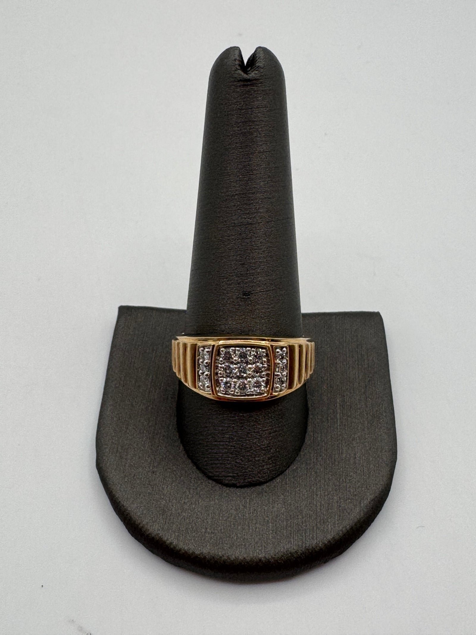 10mm Diamond Ring-Size 10.5