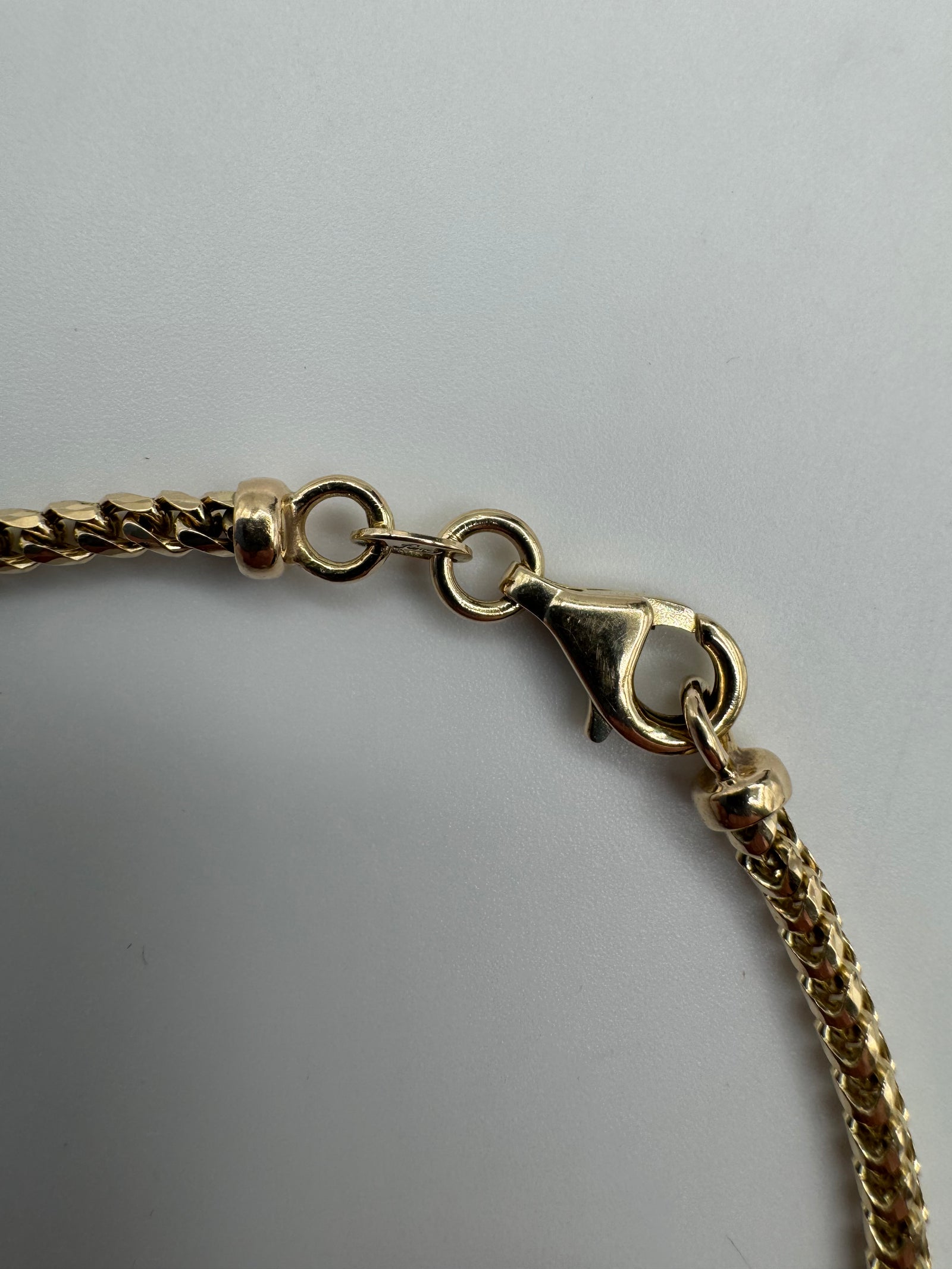 2.5mm Franco Bracelet 8 inches (DIAMOND CUT)