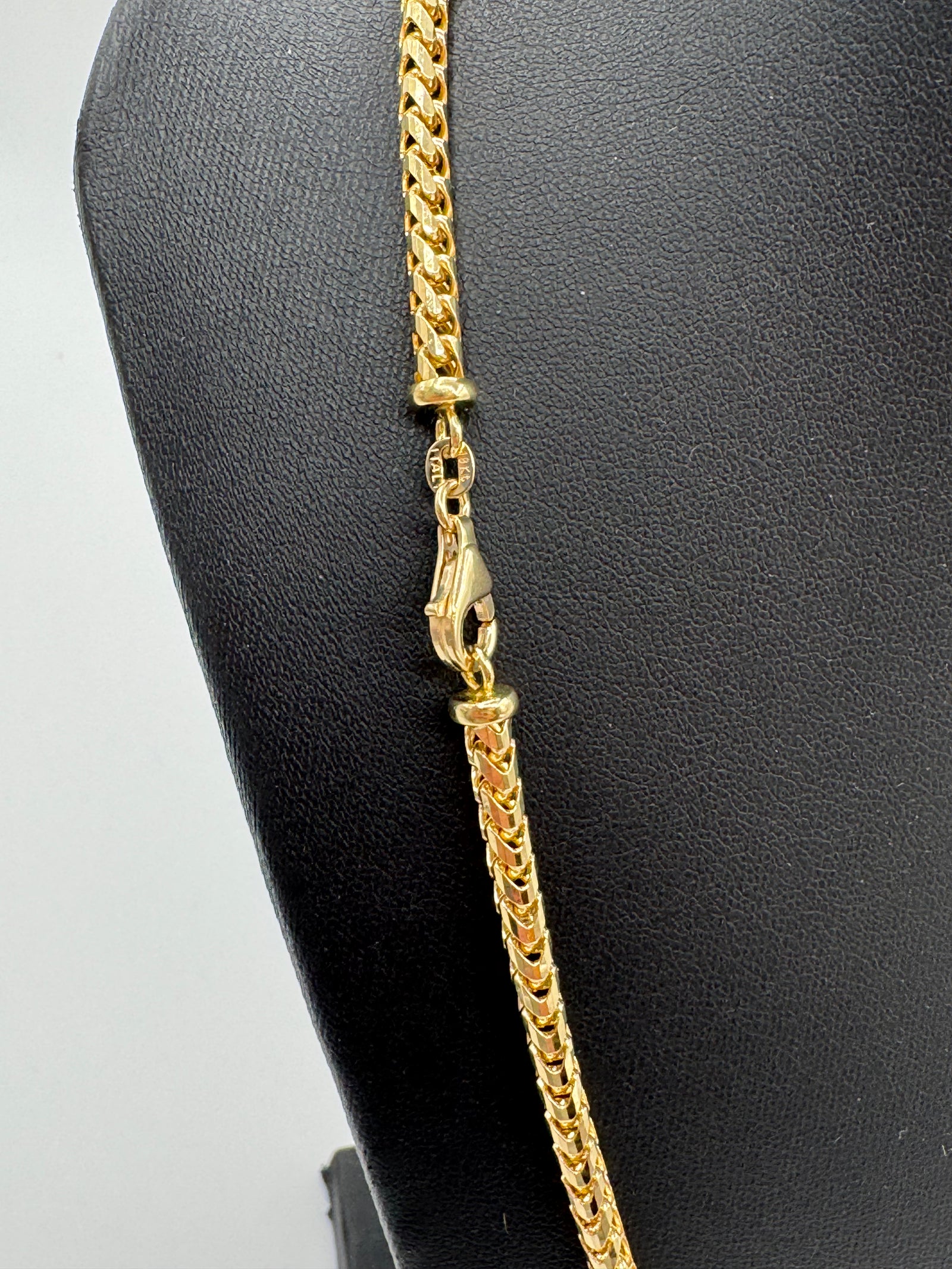4MM Franco D/C 22 inches 18KT (ITALY)
